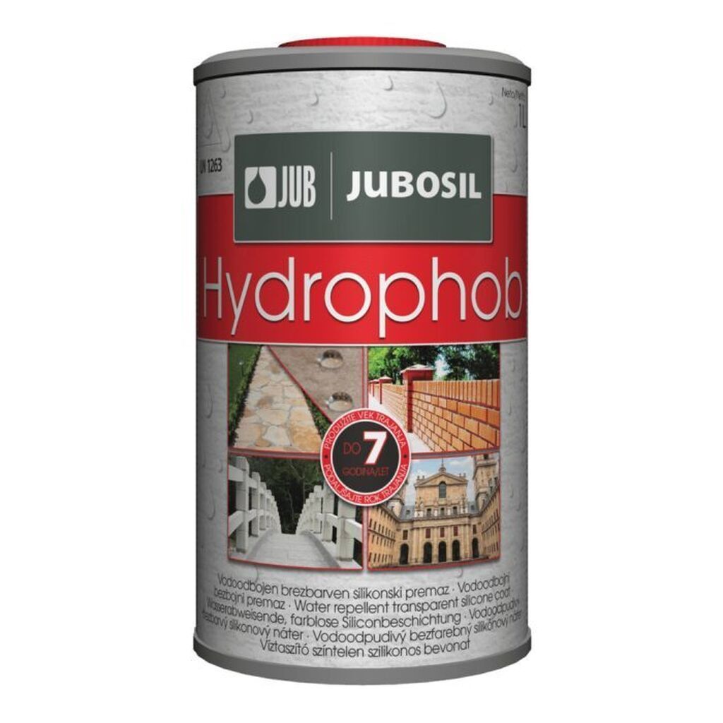 Boje i lakovi: JUBOSIL Hydrophob je bezbojni silikonski premaz koji povećava