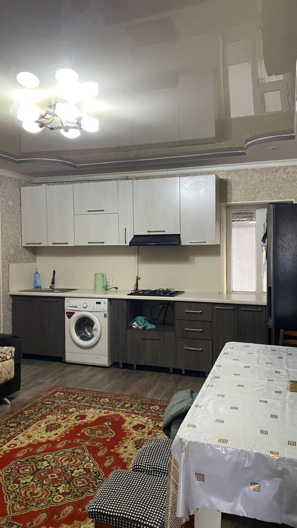 Продается пол дома Бишкек - Коммунарова / Жибек-Жолу - Район западного: фото 2