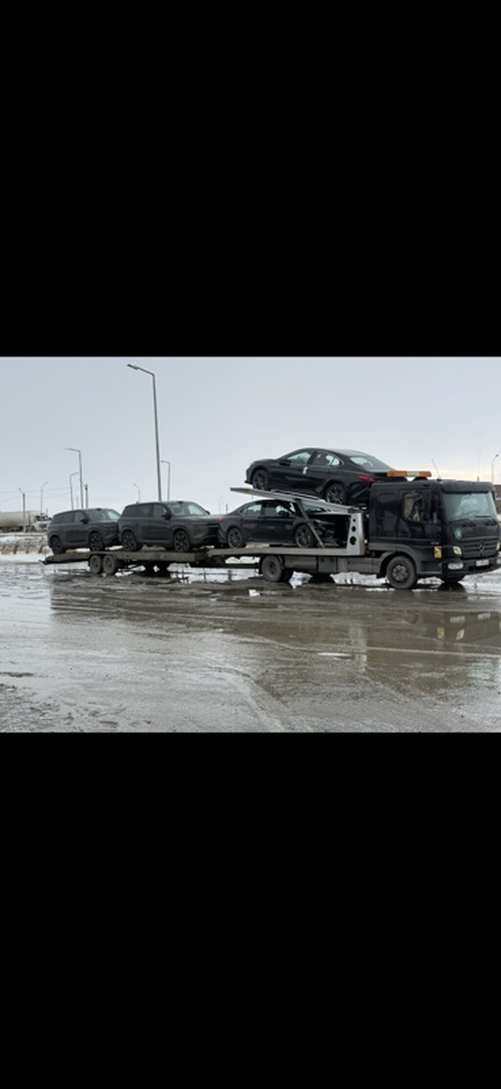 Автовоз/прицеп-платформа для перевозки автомобиля. Длина 9 метр +1,2: фото 2