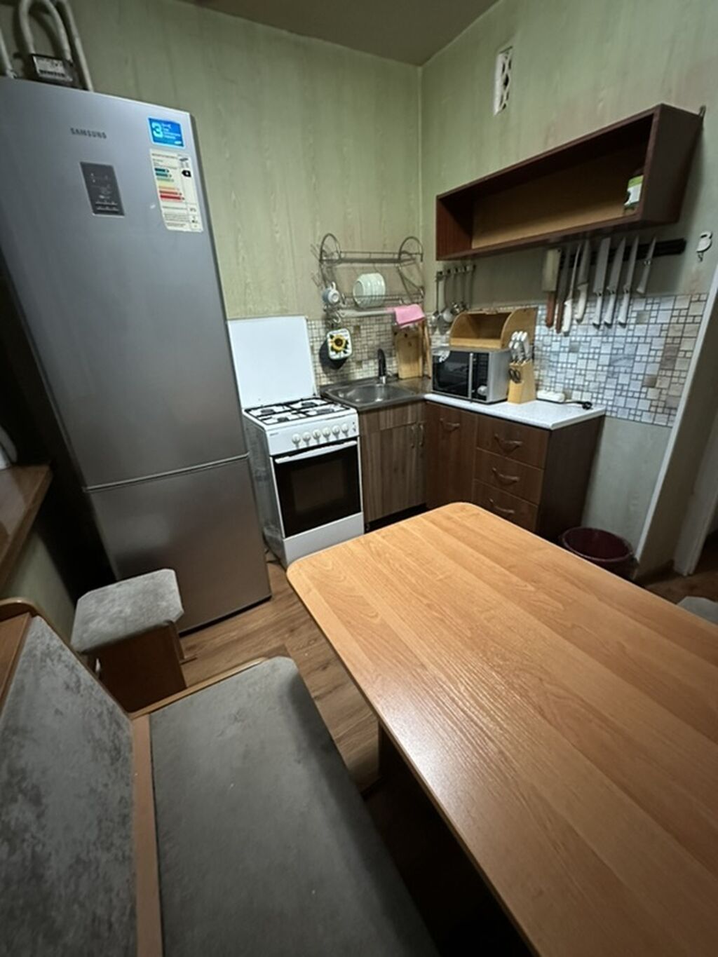 Сдам 3-комнатную квартиру, 8 мкр, семейным, от 1 года: фото 7