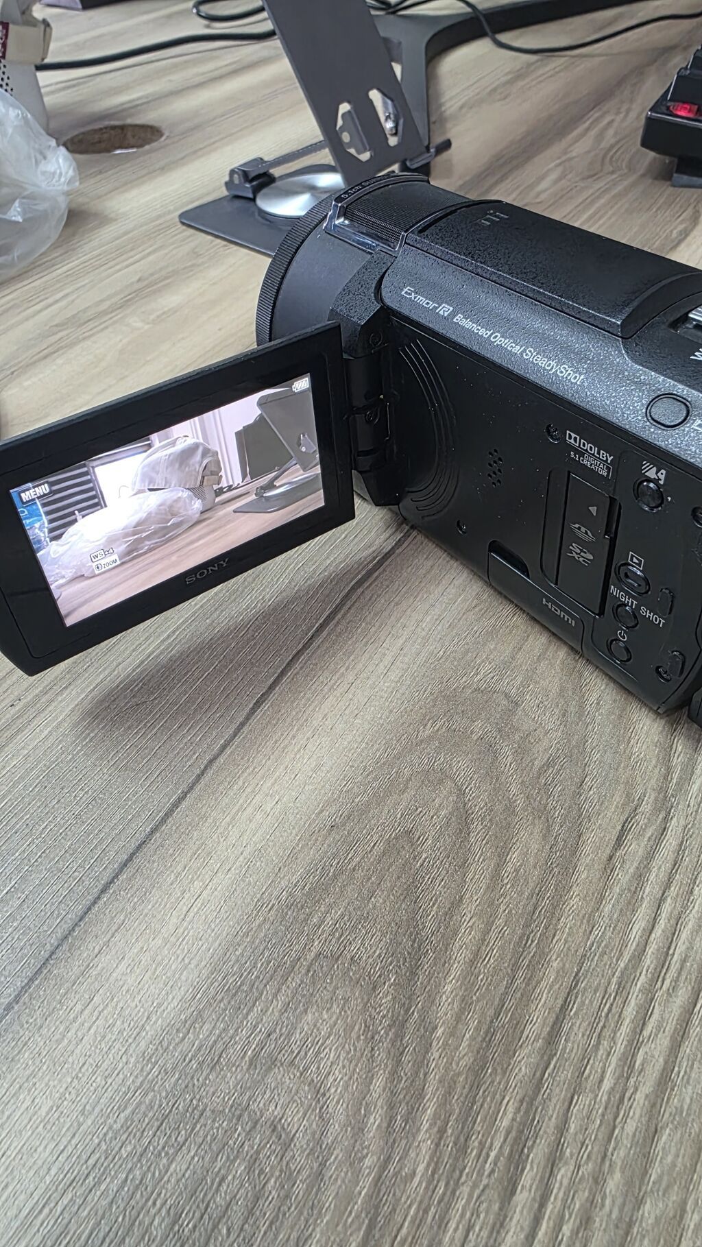 Видеокамера Sony Handycam FDR‑AX53 4K Продаю в связи тем, что камера: фото 2