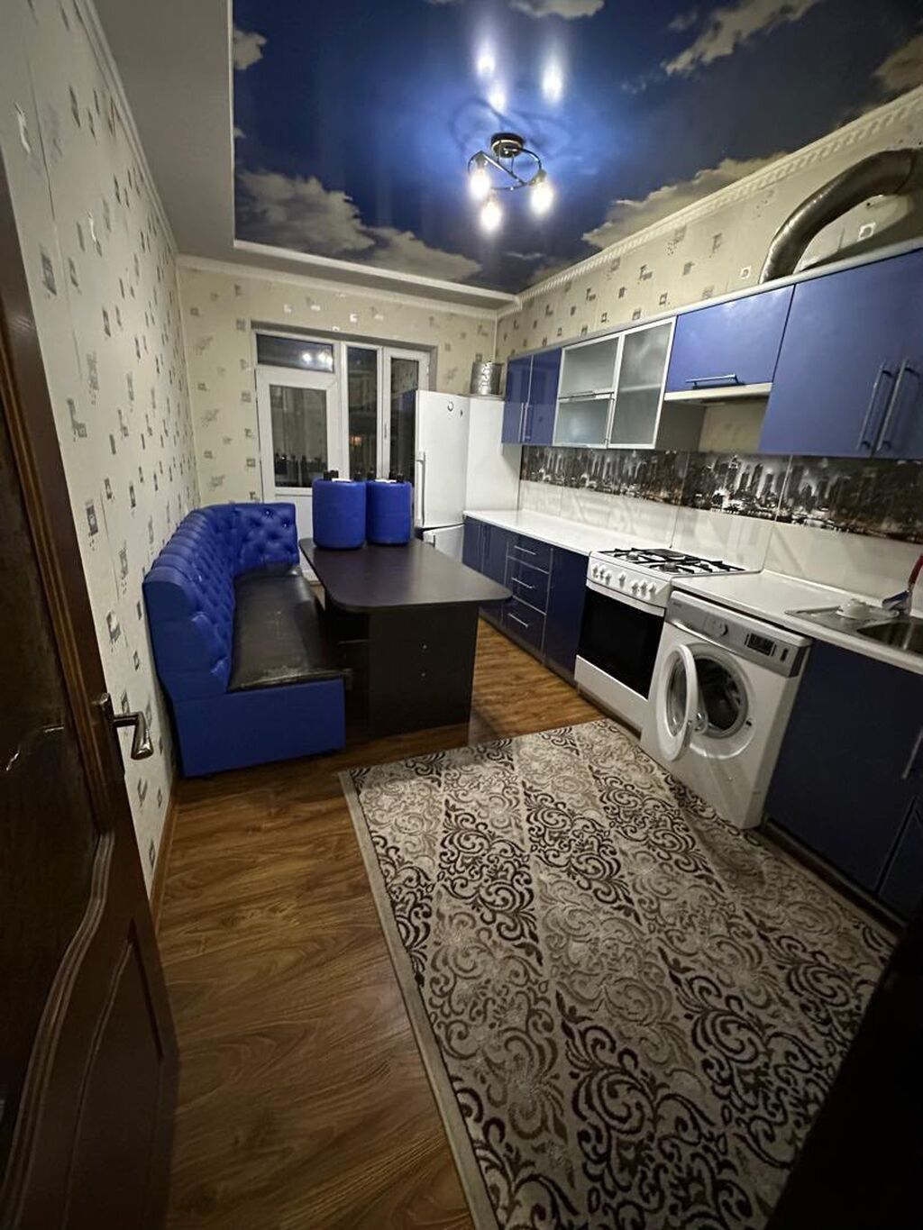 2 комнаты, 68 м², Джальская больница Элитка, 3 этаж, Евроремонт: фото 3