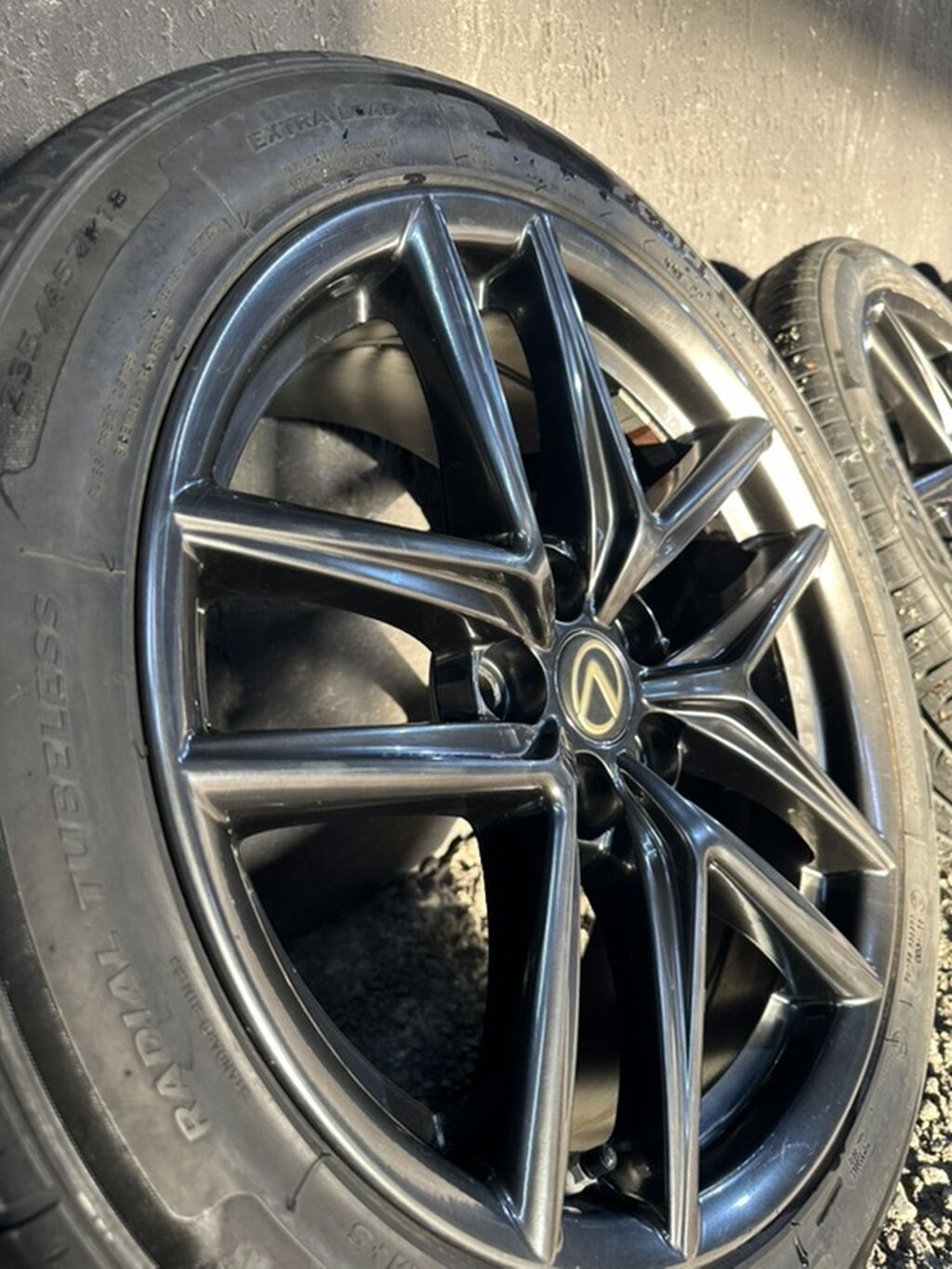 Оригинальный комплект колес Lexus — 4 шт. Стояли на лексус ES — фото 2