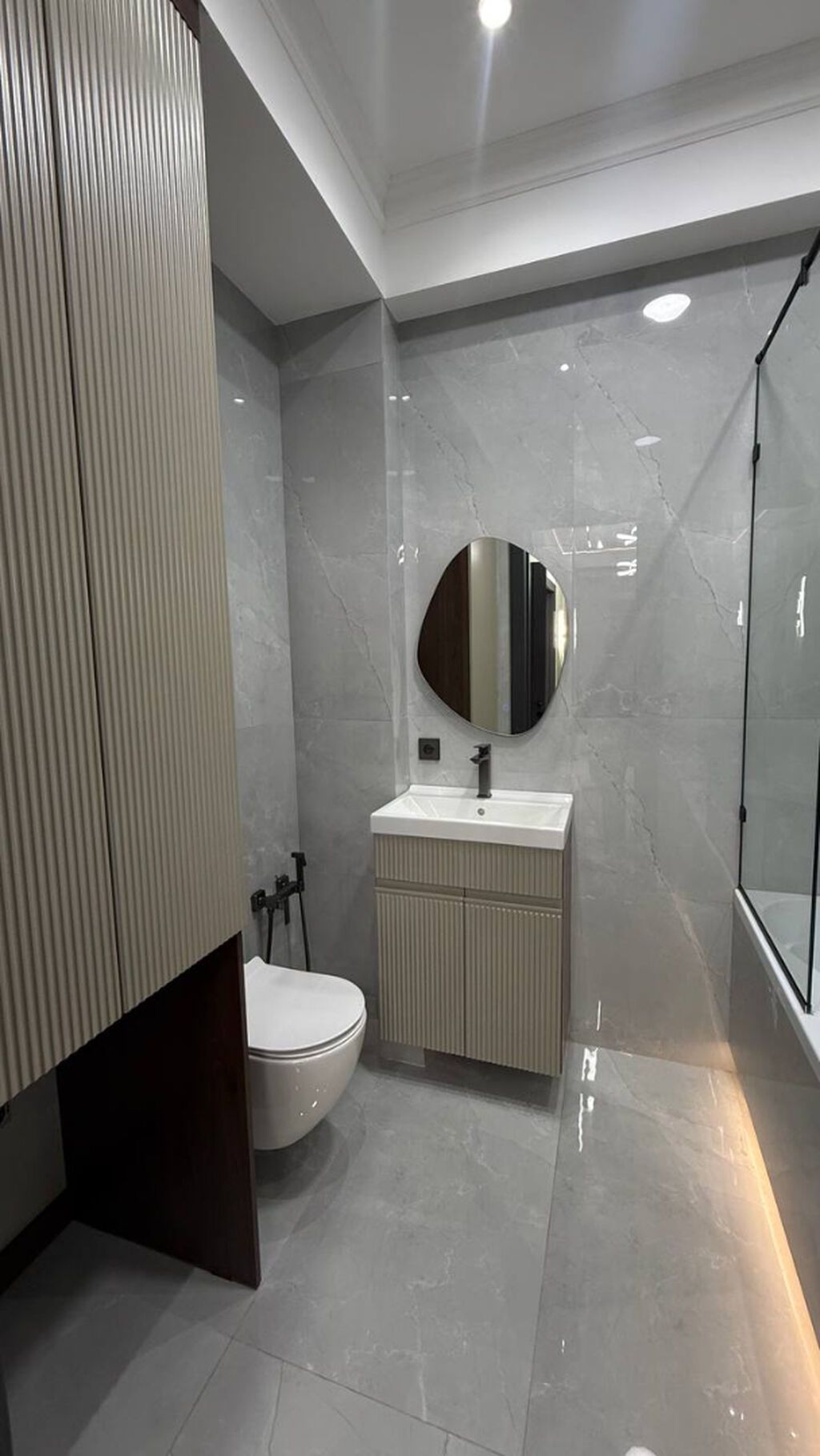 2 комнаты, 80 м², Асанбай мкр Элитка, 14 этаж, Евроремонт: фото 8