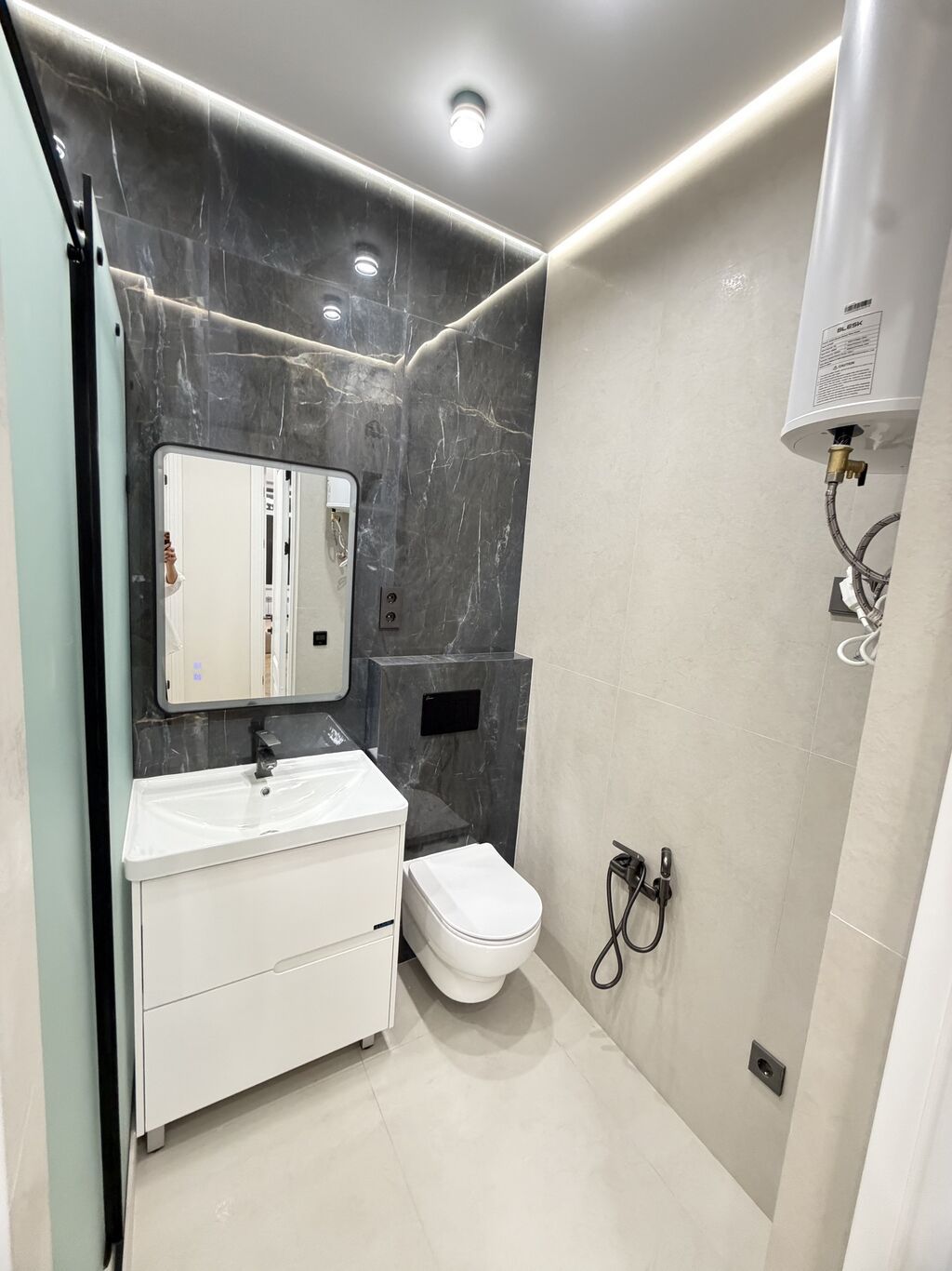 2 комнаты, 64 м², Средний Джал Элитка, 10 этаж, Дизайнерский ремонт: фото 8