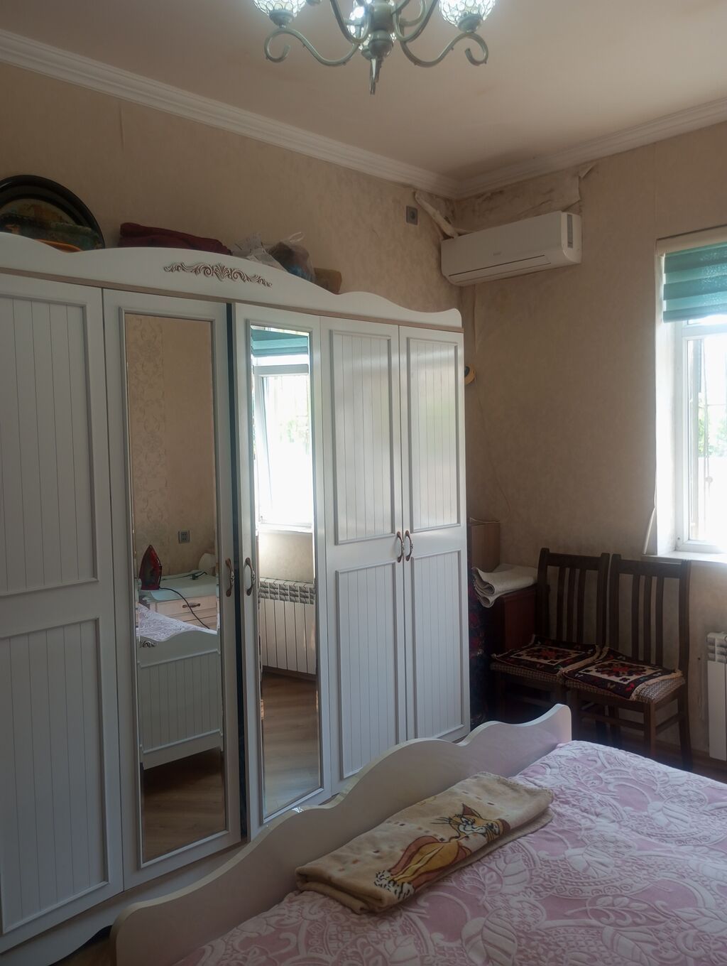 90 kv. m, 3 otaqlı, Artezian quyusu, Telefon, İnternet