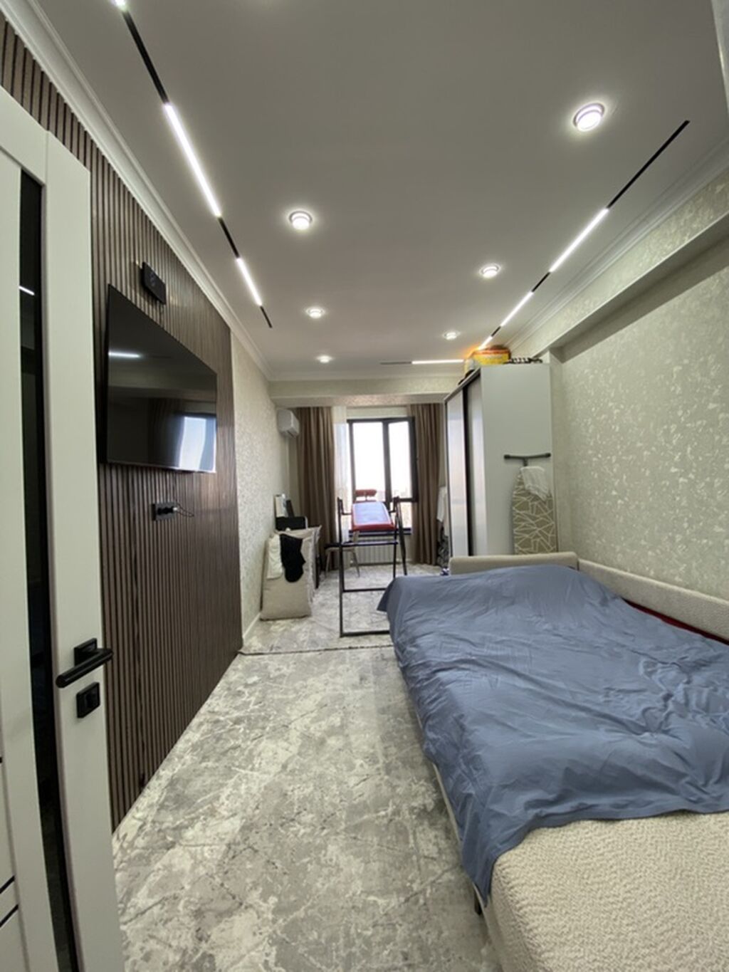 2 комнаты, 54 м², Кок-Жар мкр Индивидуалка, 12 этаж, Дизайнерский ремонт: фото 3