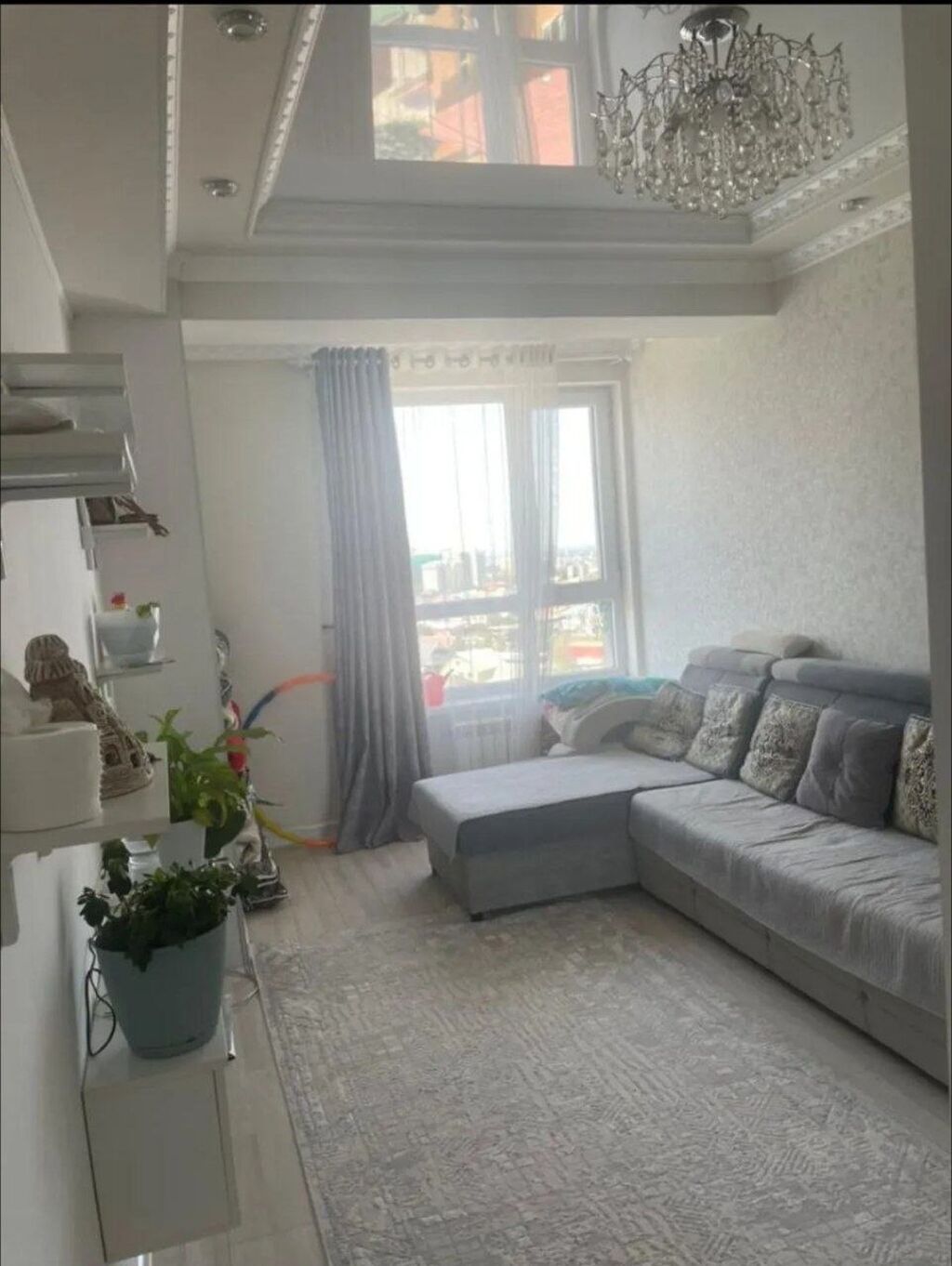 1 комната, 37 м², Кок-Жар мкр Элитка, 9 этаж, Дизайнерский ремонт: фото 3