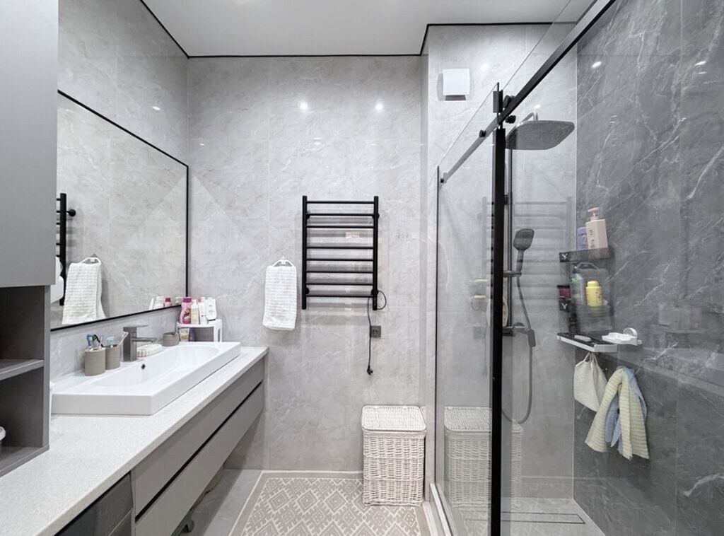 3 комнаты, 109 м², Асанбай мкр Элитка, 7 этаж, Дизайнерский ремонт: фото 7