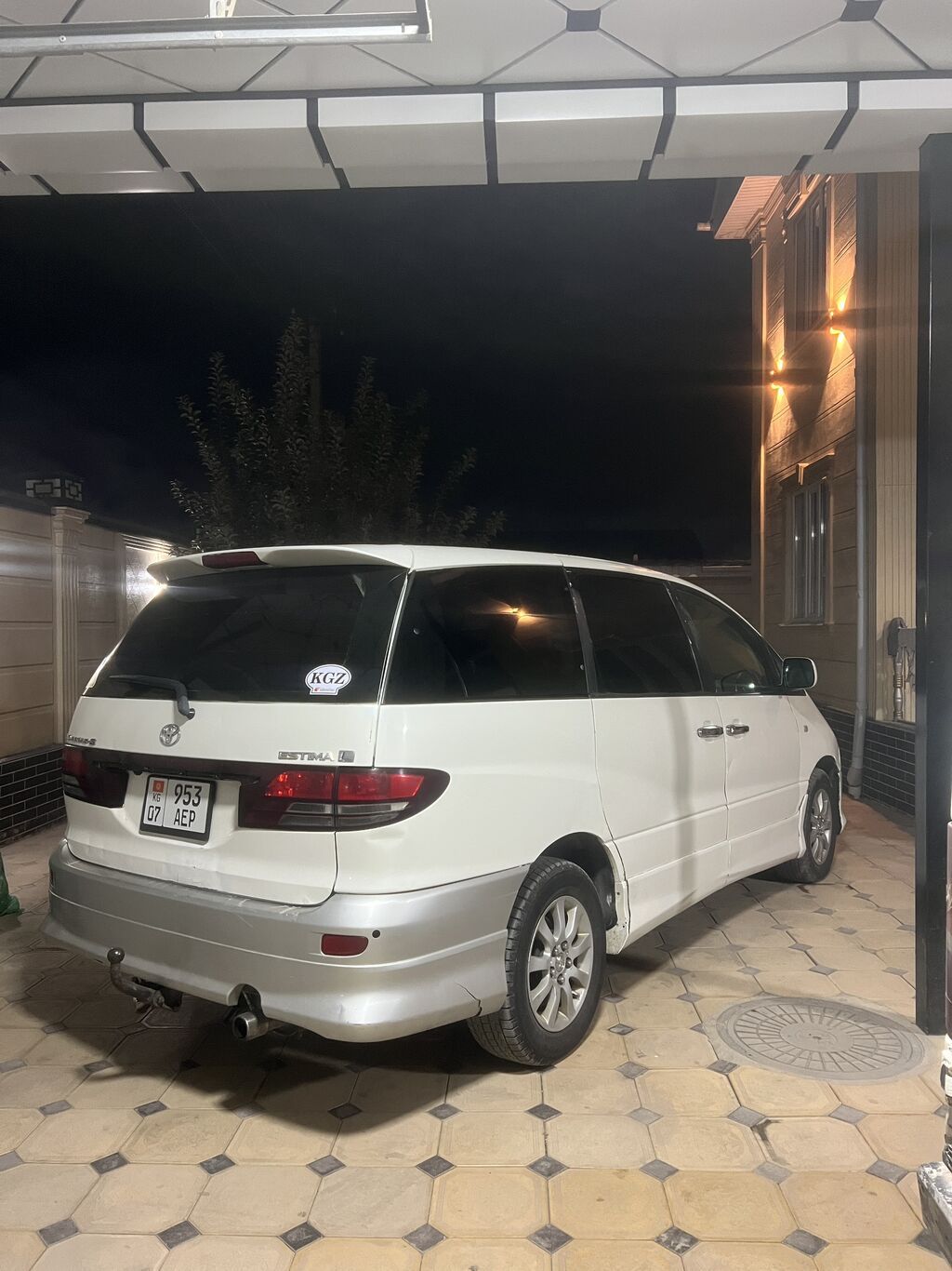 Toyota Estima: 2003 г., 3 л, Автомат, Газ, Минивэн: фото 2