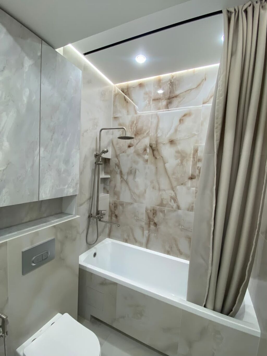 1 комната, 52 м², Боконбаева/Уметалиева Элитка, 6 этаж, Евроремонт: фото 8