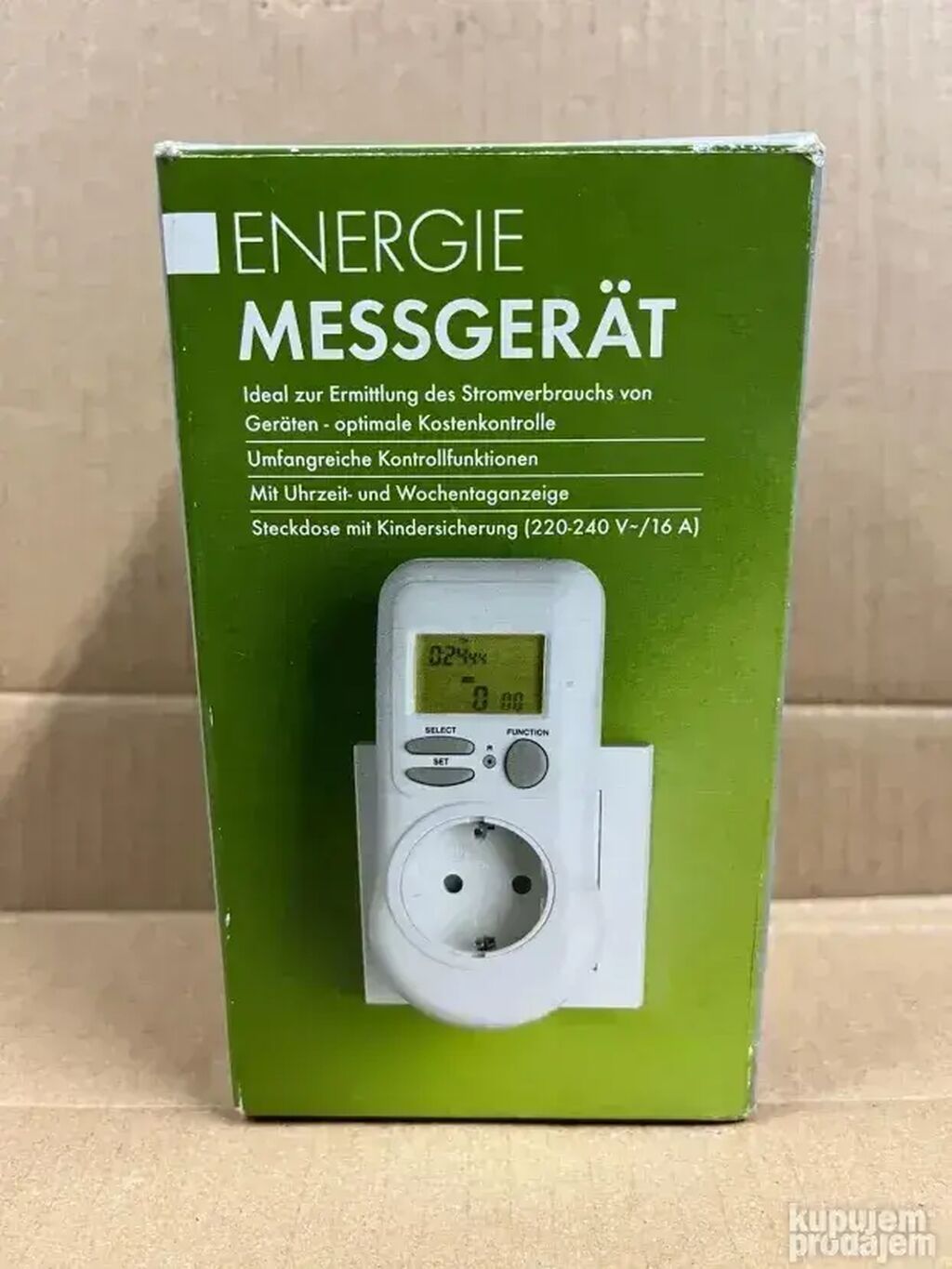 Multimetri: *** AKCIJA *** #2178 Merač potrošnje struje ENERGIE MESSGERAT; Model