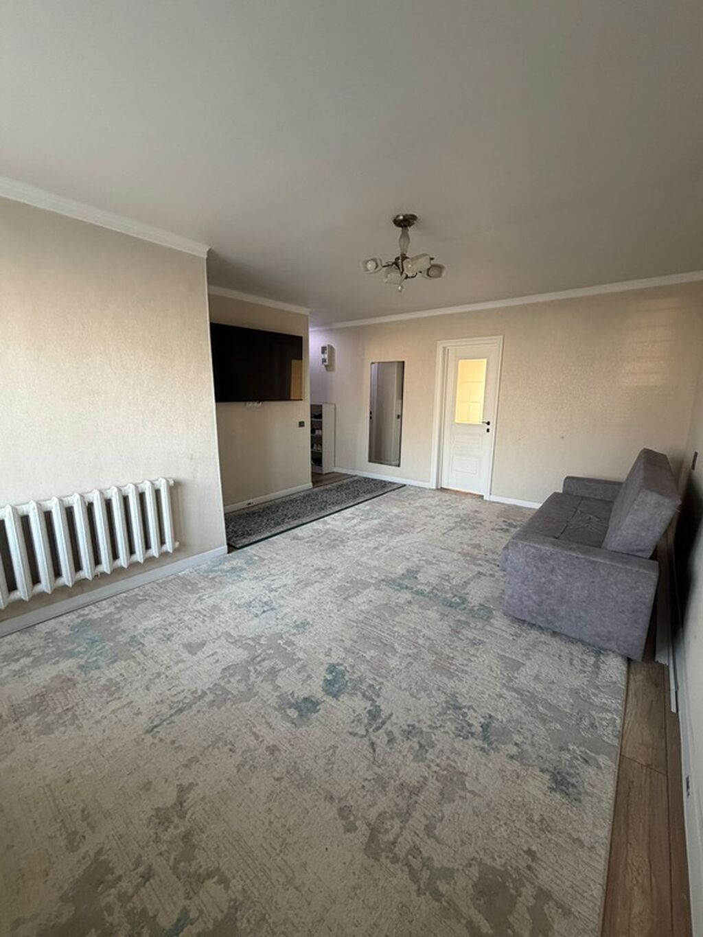 2 комнаты, 53 м², Ошский рынок / базар Индивидуалка, 4 этаж, Евроремонт: фото 1