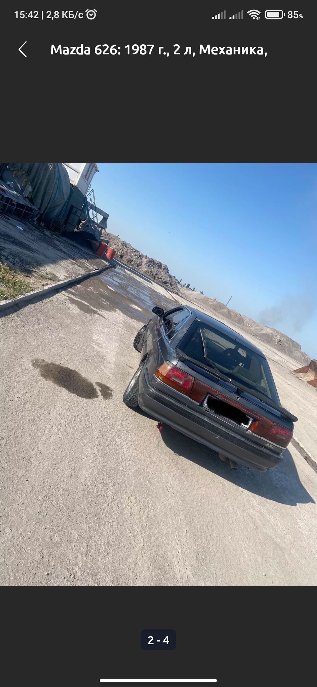 Продаю Мазда переходка Инжектор Матор не: 155000 KGS Mazda ...