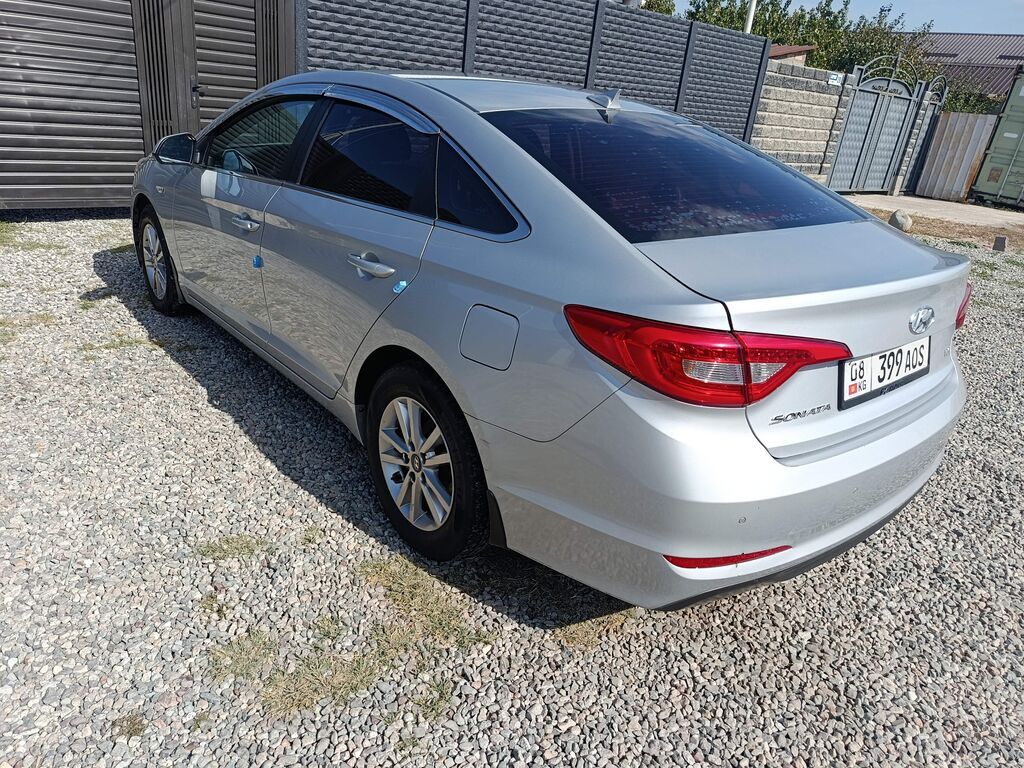 Hyundai Sonata: 2017 г., 2 л, Автомат, Газ, Седан: фото 3