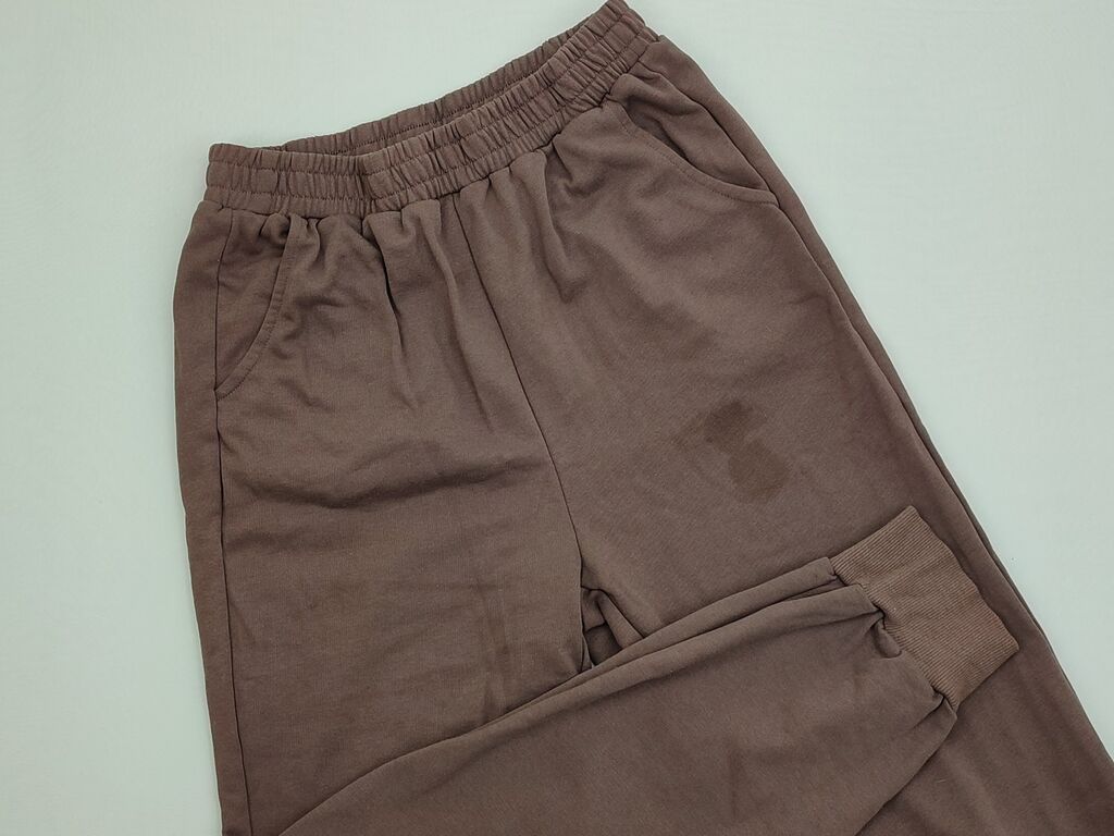 Spodnie: Spodnie M (EU 38), stan - Dobry, wzór - Jednolity kolor, kolor - Brązowy — 1