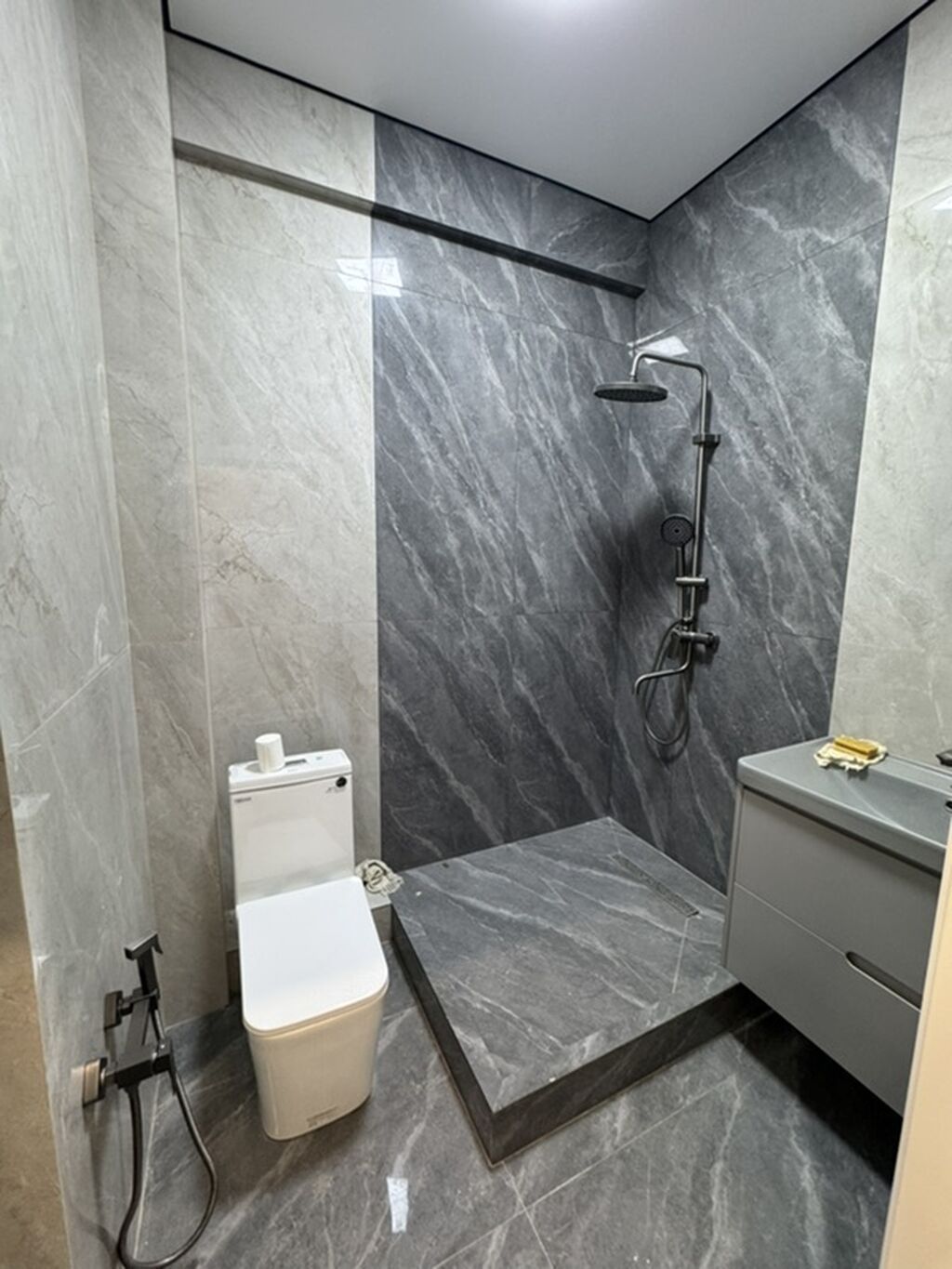 2 комнаты, 68 м², Кок-Жар ж/м Элитка, 12 этаж, Дизайнерский ремонт: фото 7