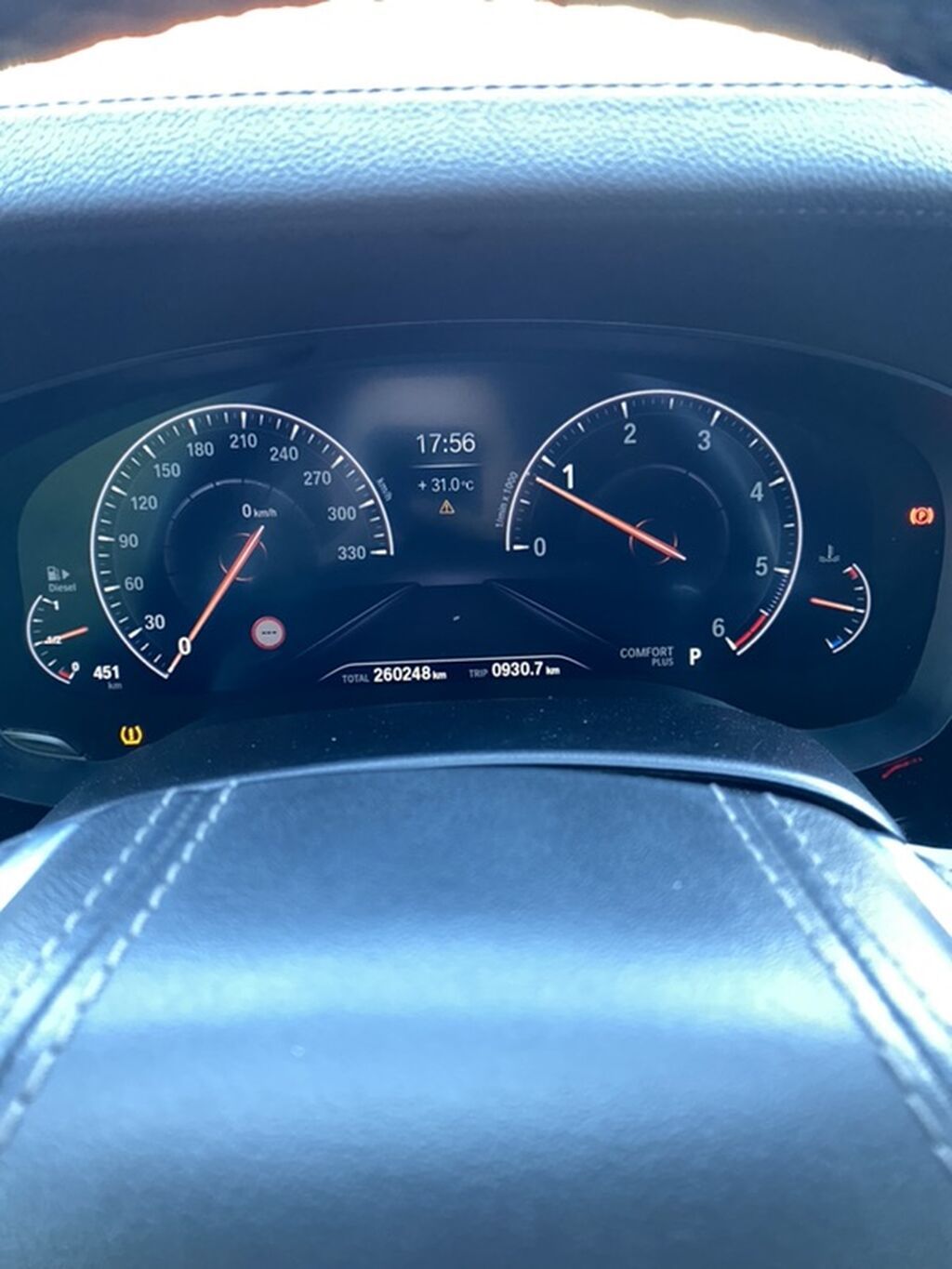 BMW 5 series: 2018 г., 2 л, Автомат, Дизель, Седан: фото 5