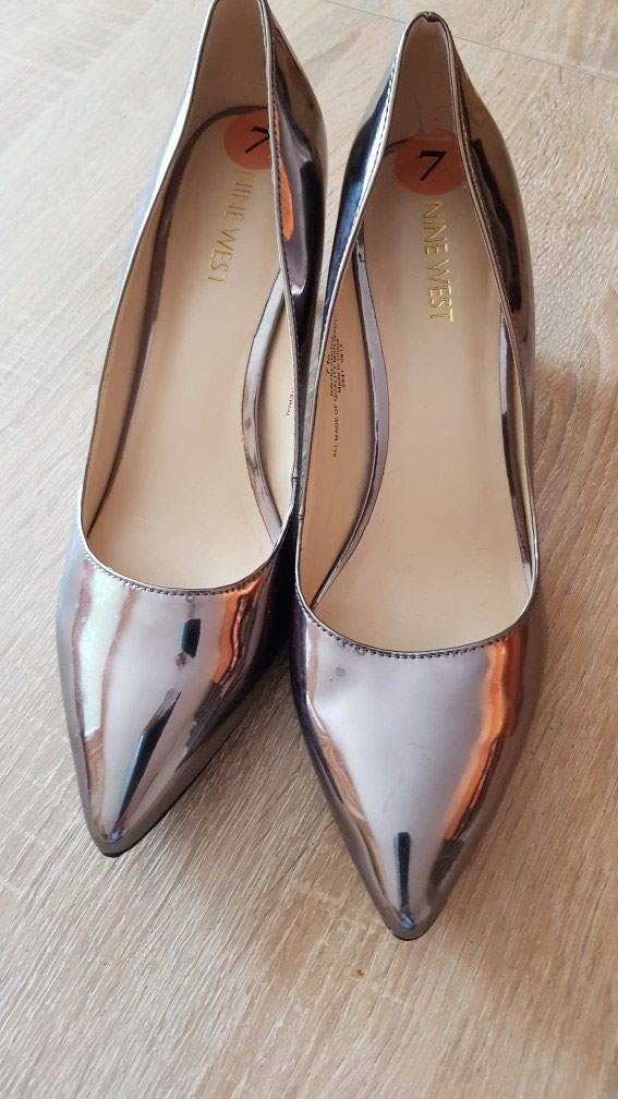 Ženska obuća: Nove Nine west cipele br 38, metalik, nenosene na lalafo.rs Nove Nine west cipele br 38, metalik, nenosene - Crvenka