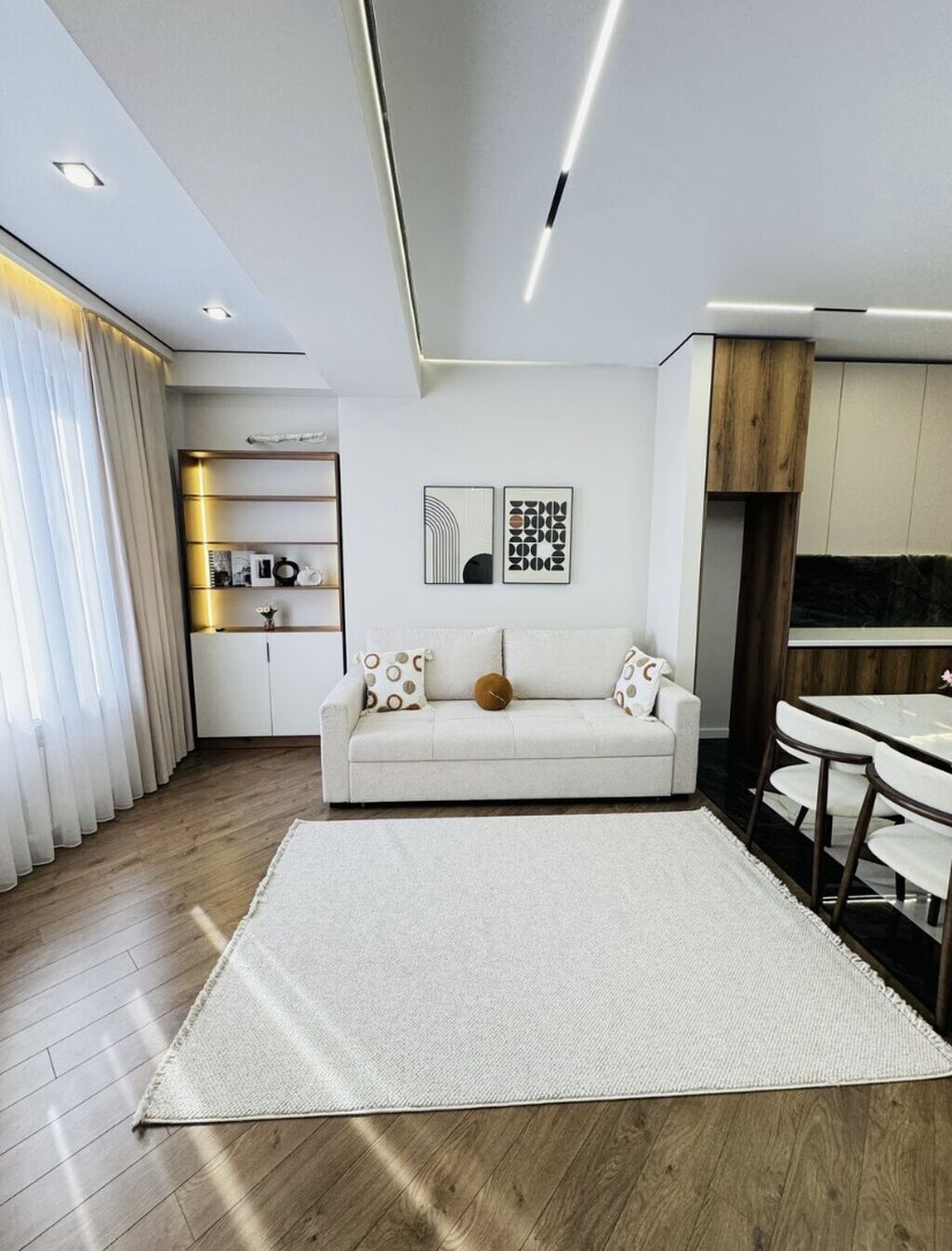 2 комнаты, 52 м², Технопарк Элитка, 11 этаж, Дизайнерский ремонт: фото 2