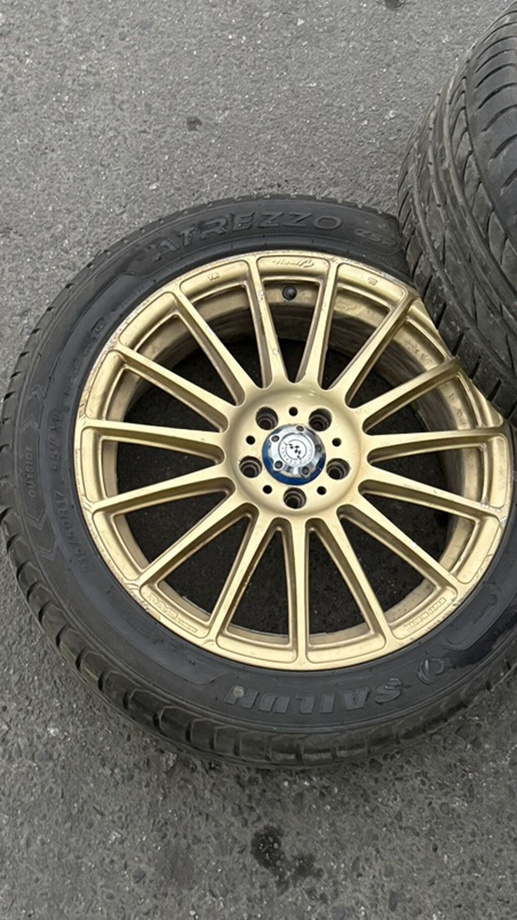 Колеса в сборе 215 / 50 / R 17, Лето, Б/у, Комплект, Легковые, Литые, отверстий - 5: фото 2