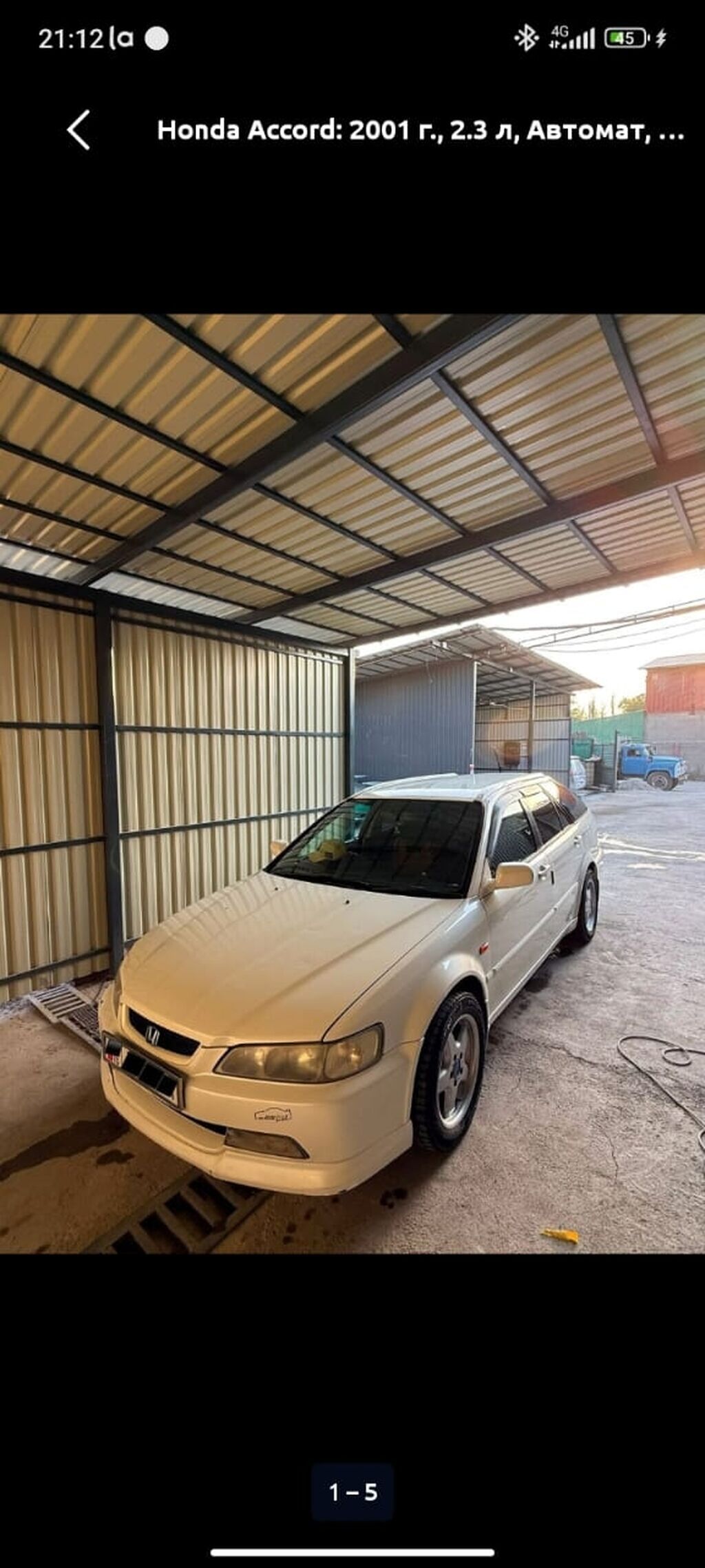 Honda Accord: 2001 г., 2.3 л, Автомат, Бензин, Универсал: фото 2