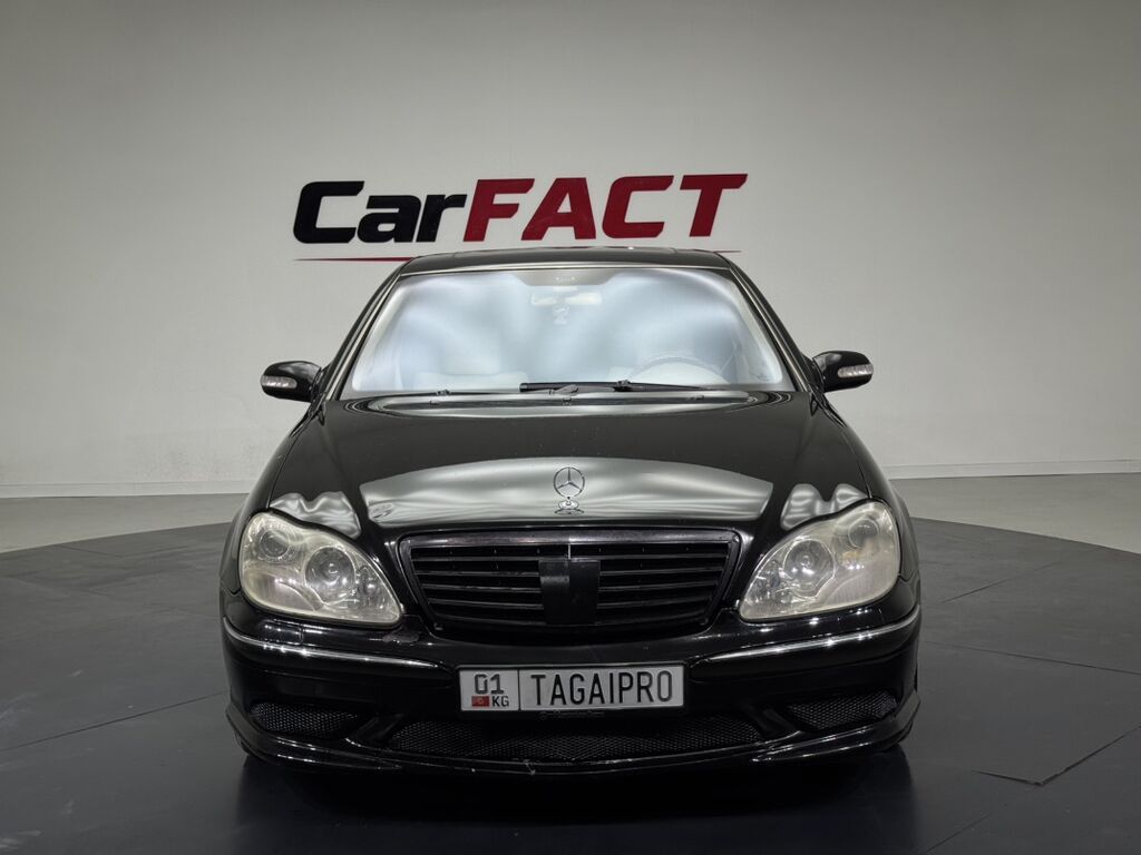 Mercedes-Benz S-Class: 2002 г., 5.5 л, Автомат, Бензин, Седан: фото 2