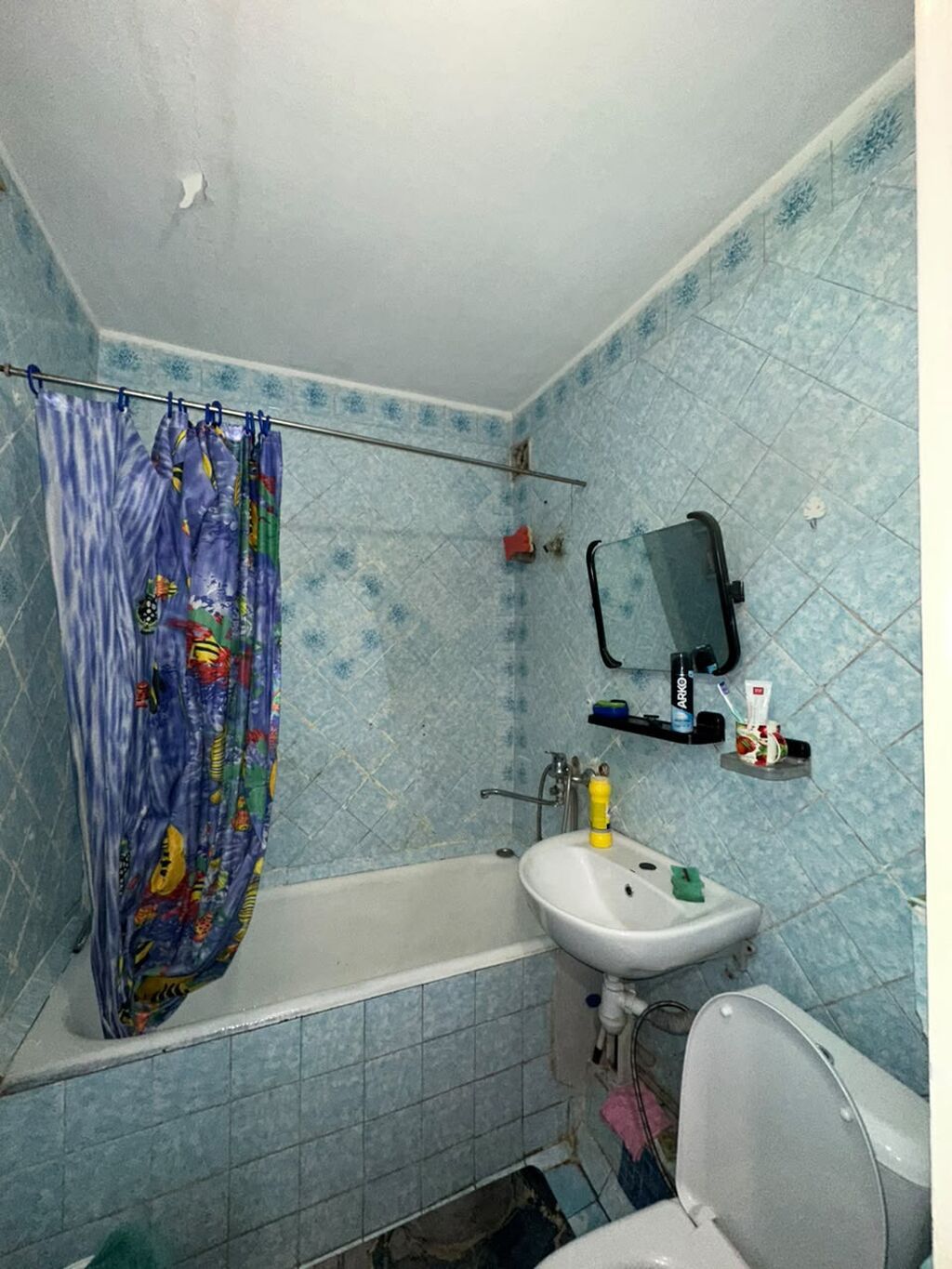 2 комнаты, 44 м², Золотой квадрат Индивидуалка, 1 этаж, Косметический ремонт: фото 6