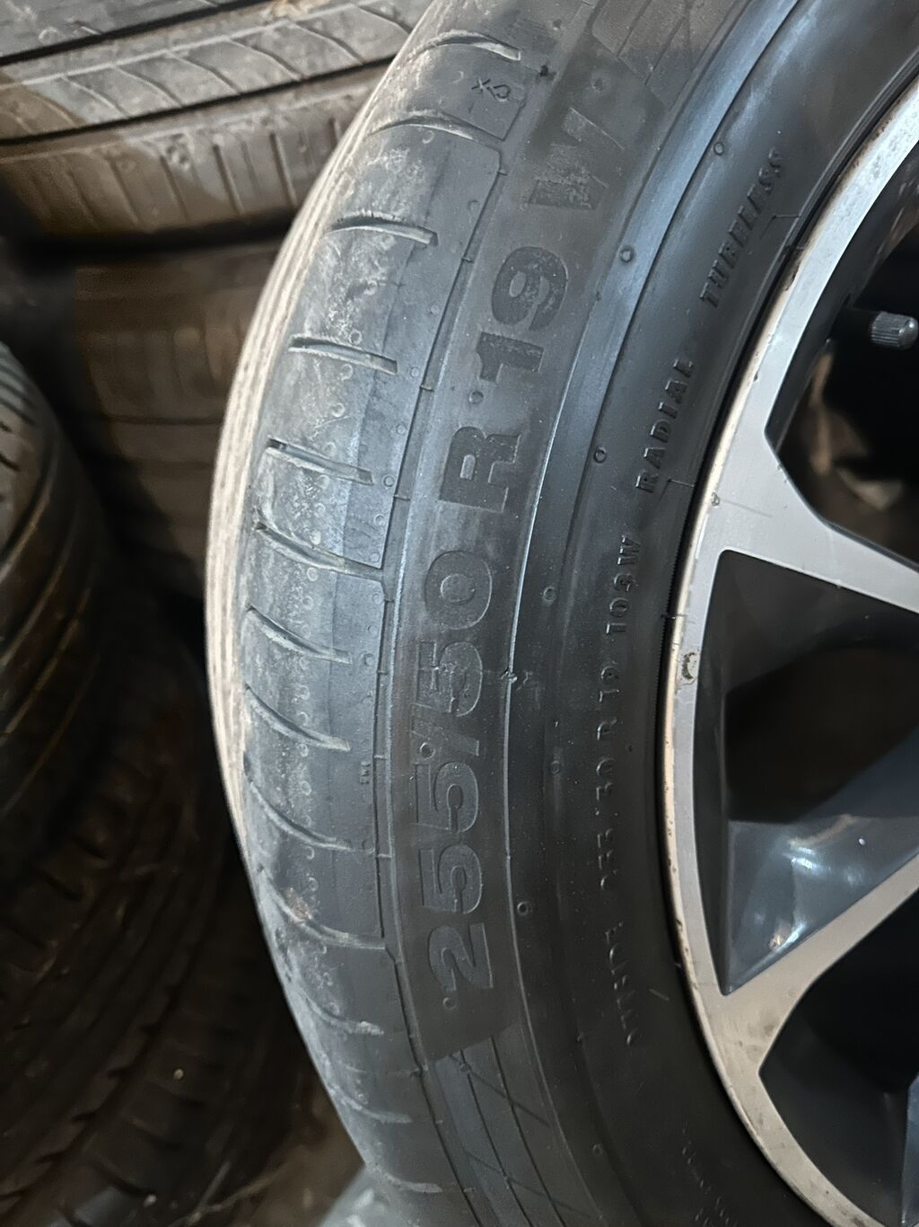 Колеса в сборе 255 / 50 / R 19, Зима, Б/у, Комплект, Легковые, Литые, отверстий - 5: фото 5