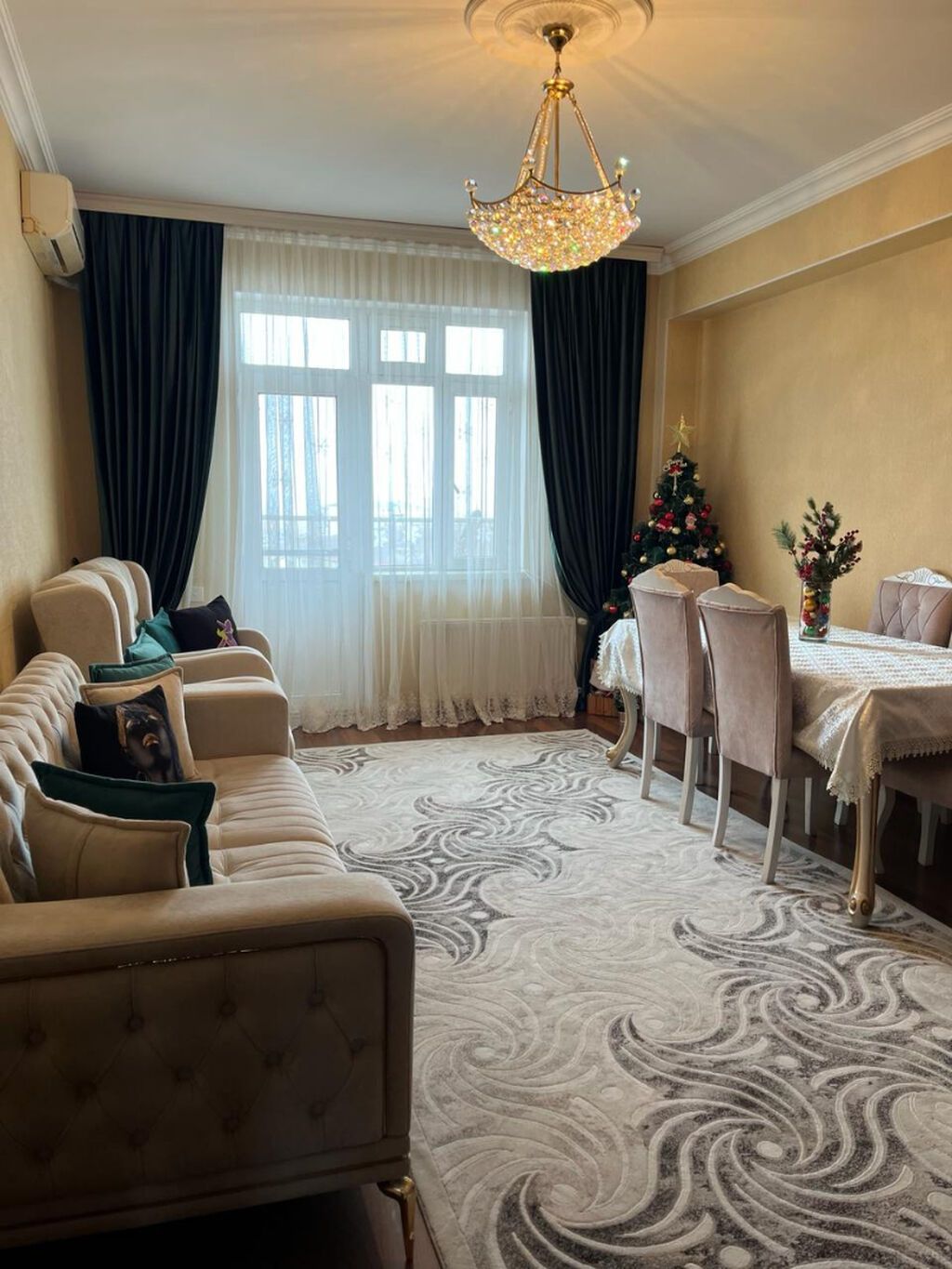 8-ci kilometrdə 3 otaqlı yeni tikili mənzil satılır, 130 m², 245 000 AZN, şəkil 3 / 12