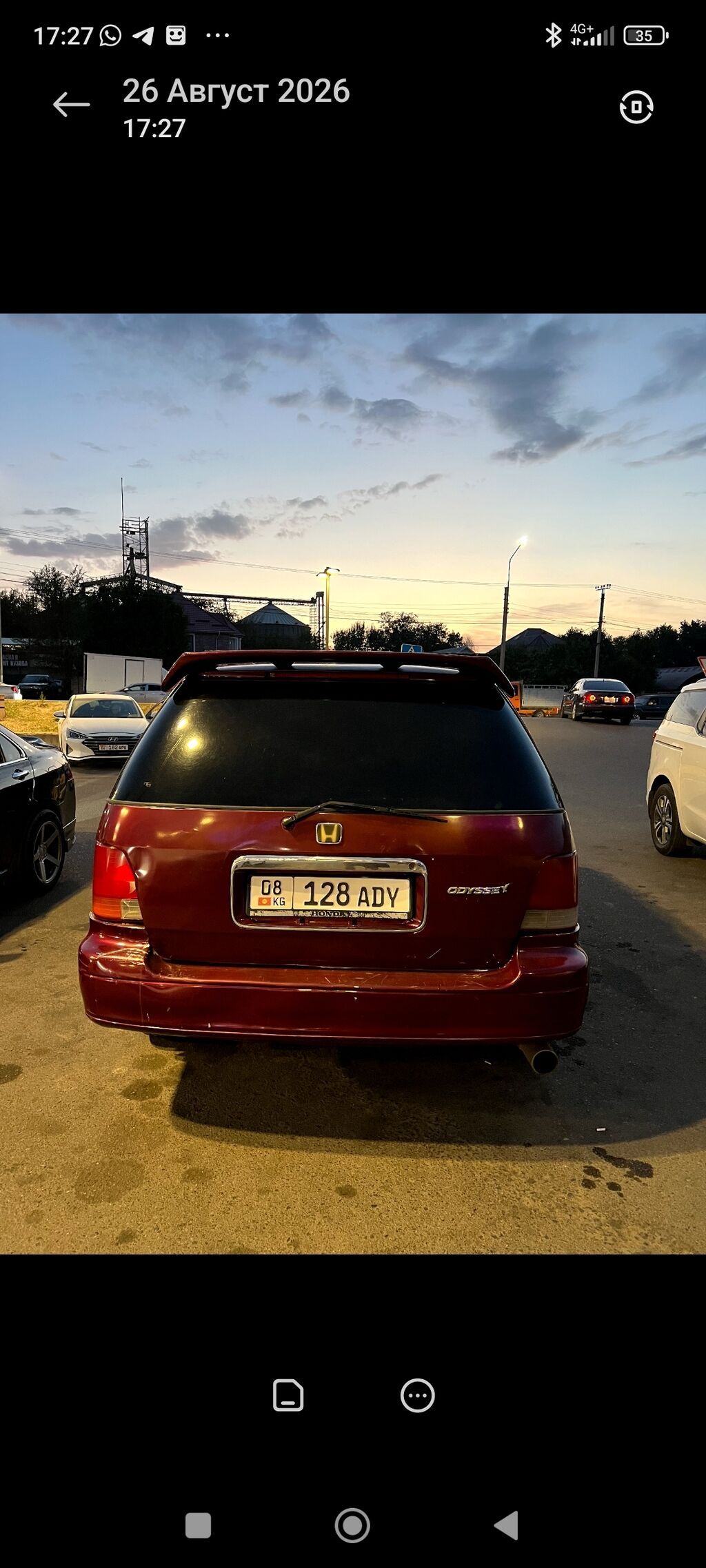 Honda Odyssey: 1996 г., 2.3 л, Автомат, Бензин, Минивэн: фото 2