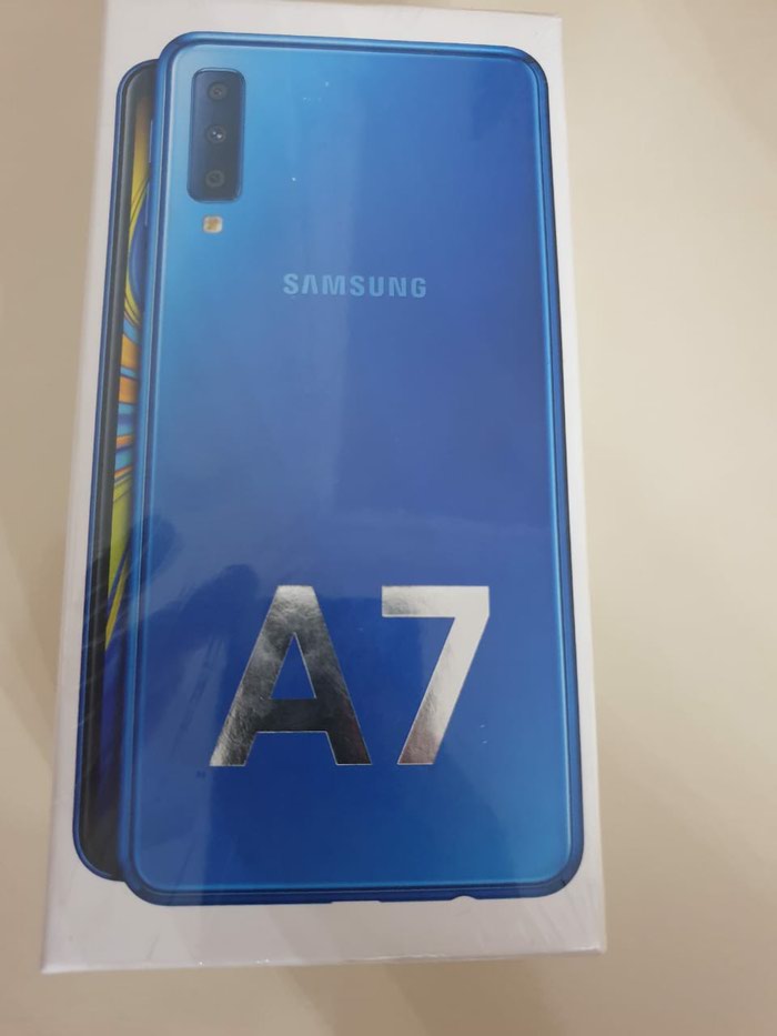 Samsung: Samsung A 7 128 GB Blue Goy - lalafo.az Bakı şəhərində Samsung A 7 128 GB Blue Goy