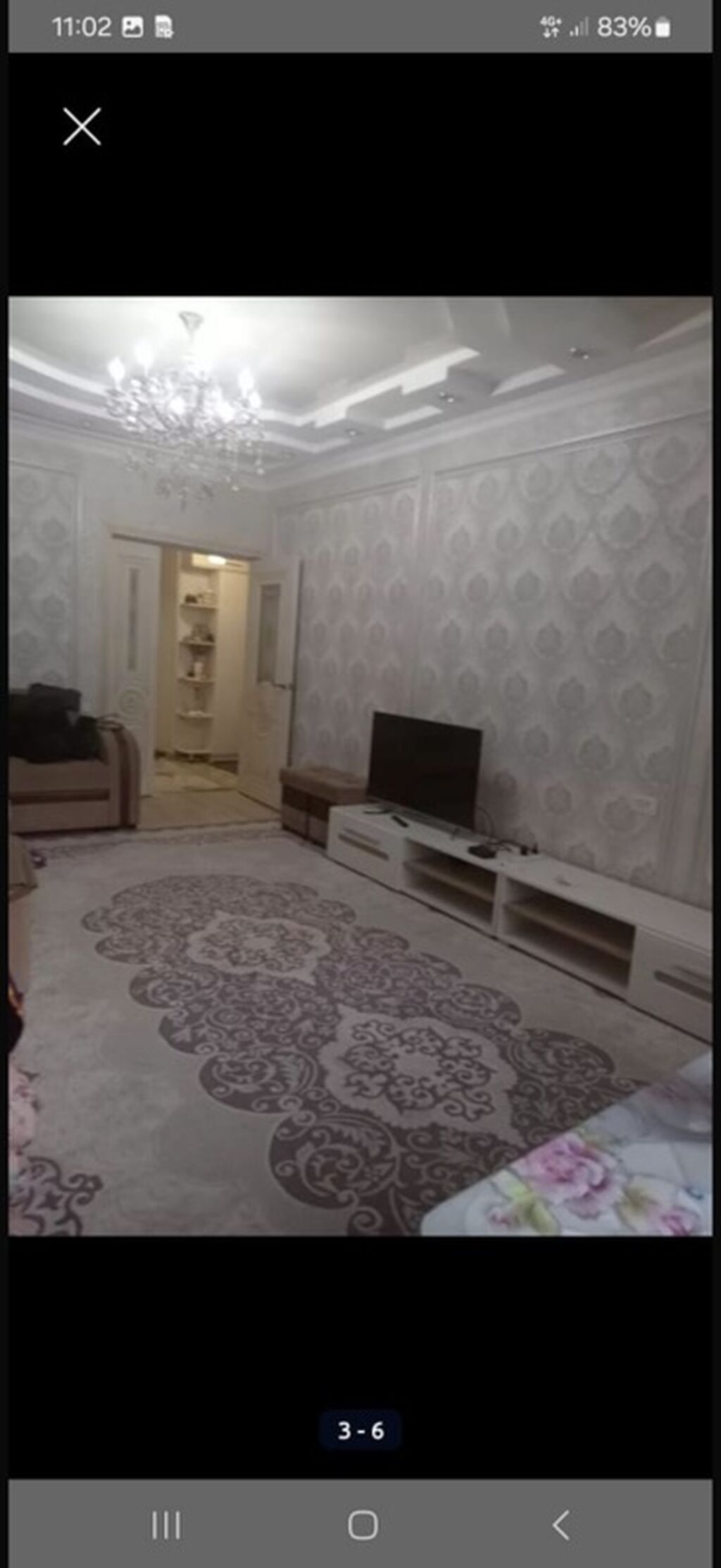 Сдам 2-комнатную квартиру у рынка Келечек с мебелью: фото 4