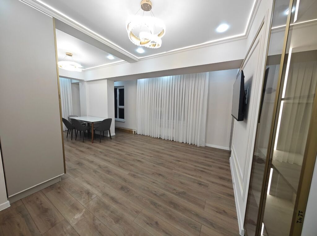3 комнаты, 75 м², Тунгуч мкр Элитка, 11 этаж, Евроремонт: фото 3