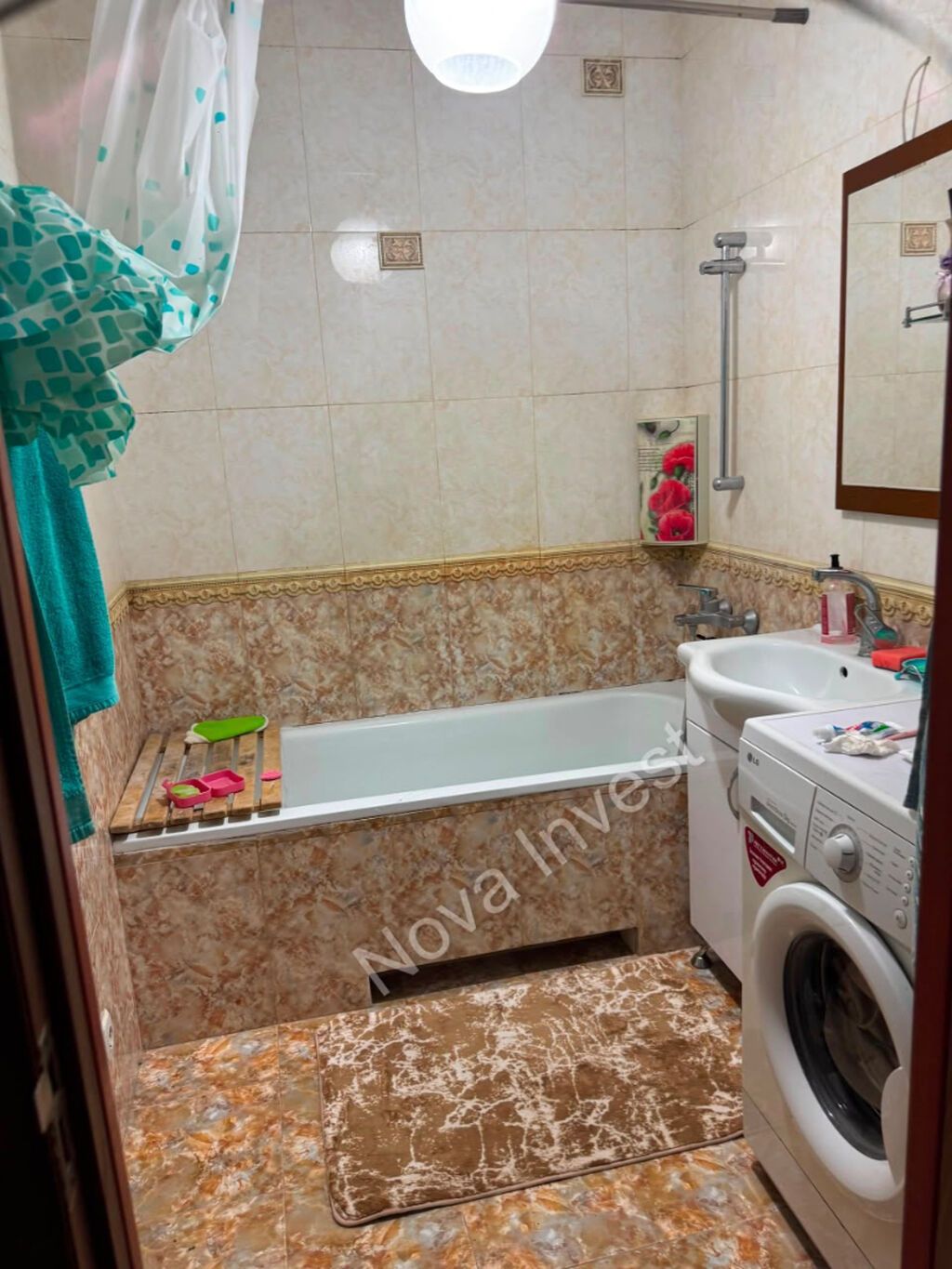 3 комнаты, 68 м², 106 серия, 7 мкр 106 серия, 9 этаж, Косметический ремонт: фото 6