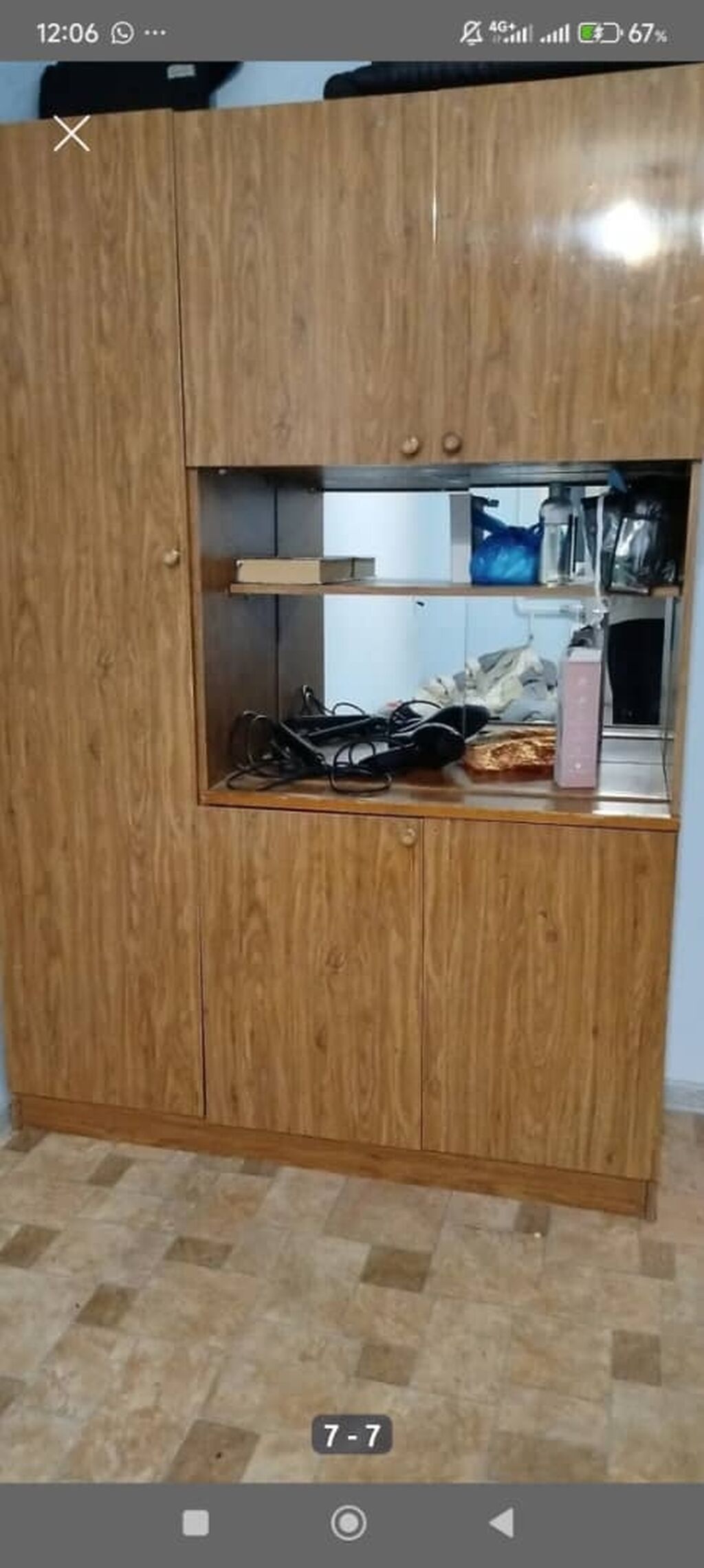 Сдаётся отдельная комната в квартире. Планировка и мебель: -: фото 2
