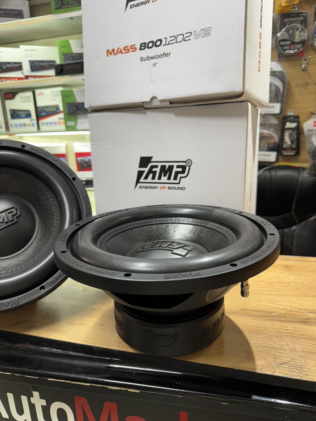 Сабвуферы AMP Energy of Sound — серия MASS, 12" Варианты: - MASS 500: фото 8