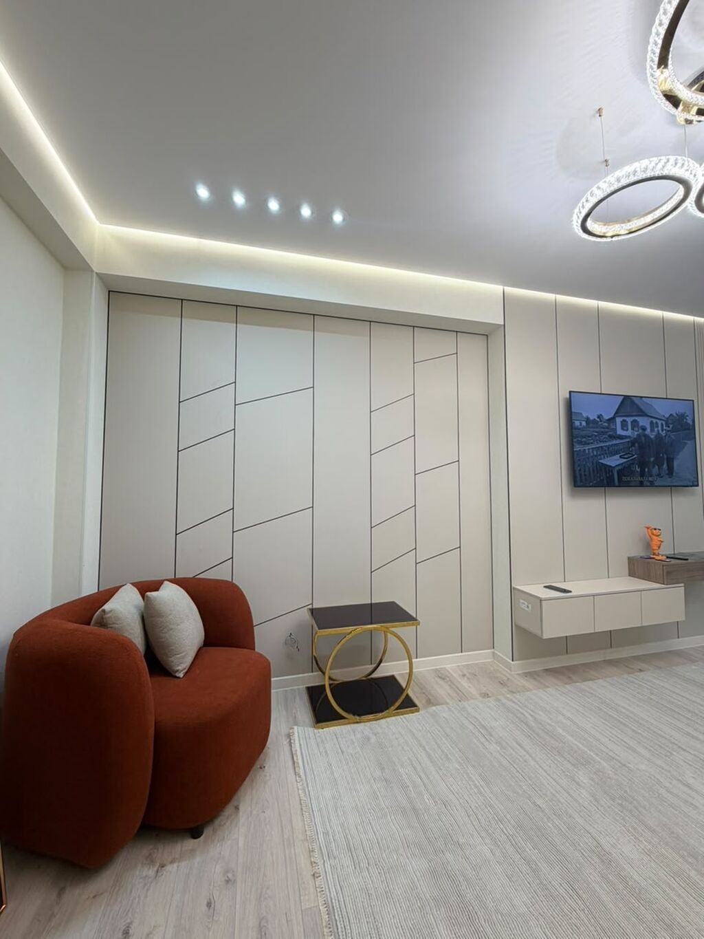 2 комнаты, 64 м², Боконбаева/Уметалиева Элитка, 11 этаж, Дизайнерский ремонт: фото 4