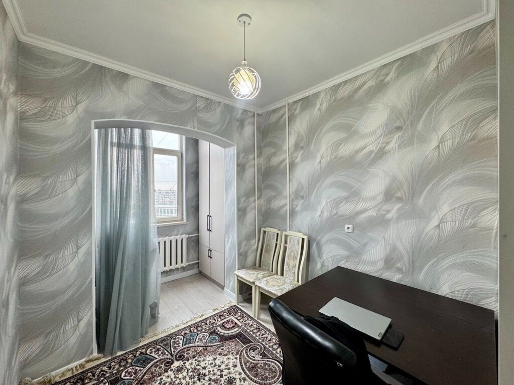 3 комнаты, 75 м², 6 мкр 106 серия, 8 этаж, Свежий ремонт: фото 8