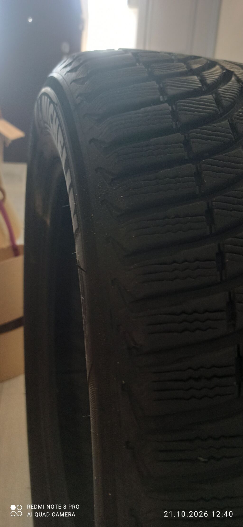Шины 265 / 50 / R 19, Зима, Б/у, Комплект, Внедорожные (АТ/МТ), Michelin: фото 5
