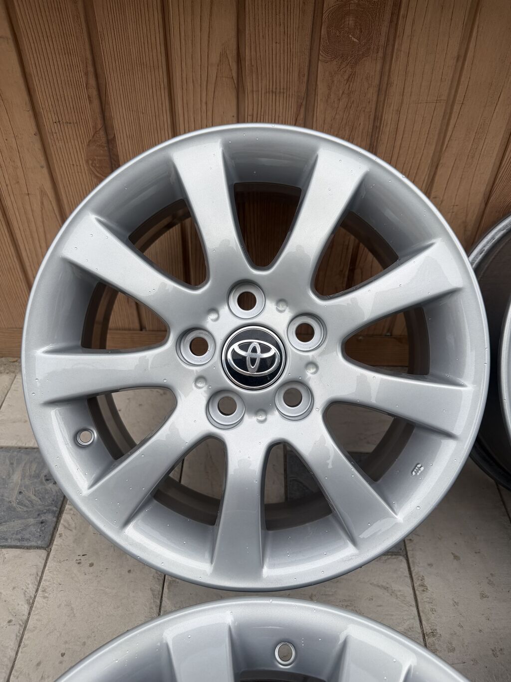 Литые Диски R 16 Toyota, Комплект, отверстий - 5, Б/у: фото 2