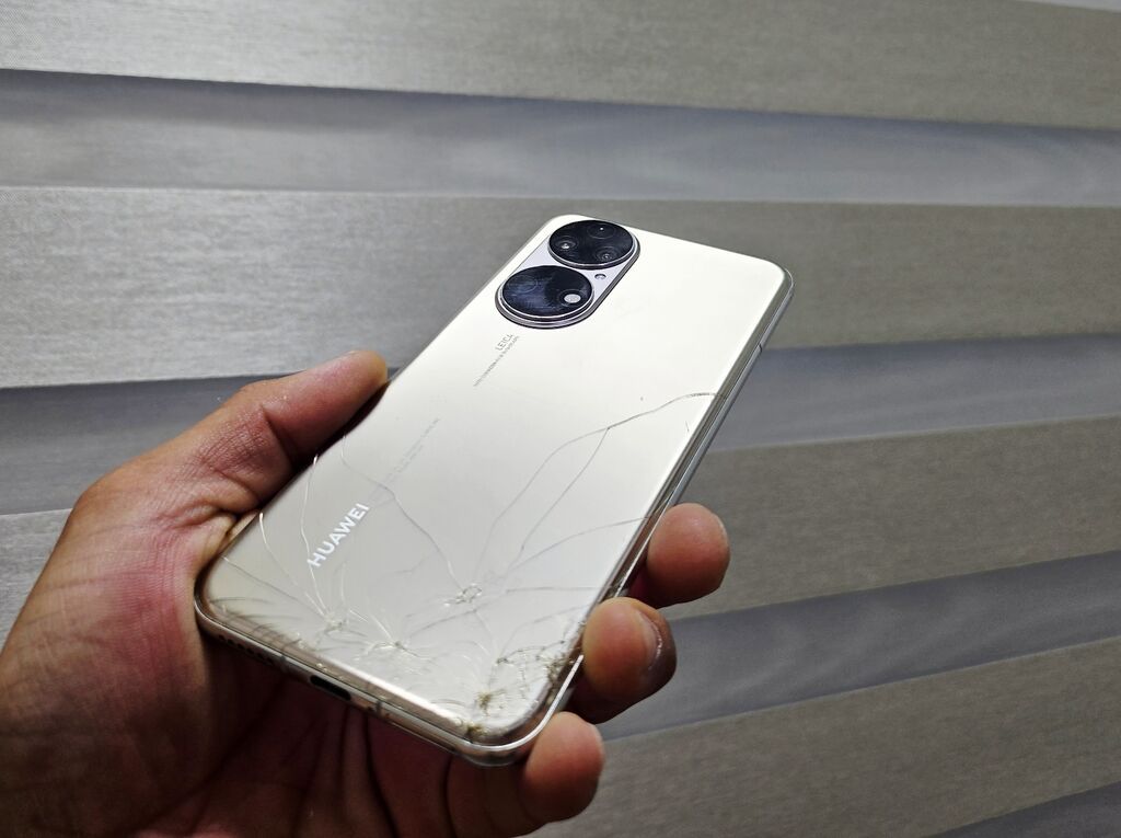 Huawei Р50, Б/у, 256 ГБ, цвет - Золотой, 1 SIM, 2 SIM — фото 6