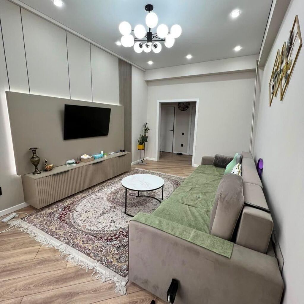 Продам 1-к квартиру, 52 м², Асанбай, евроремонт: фото 2