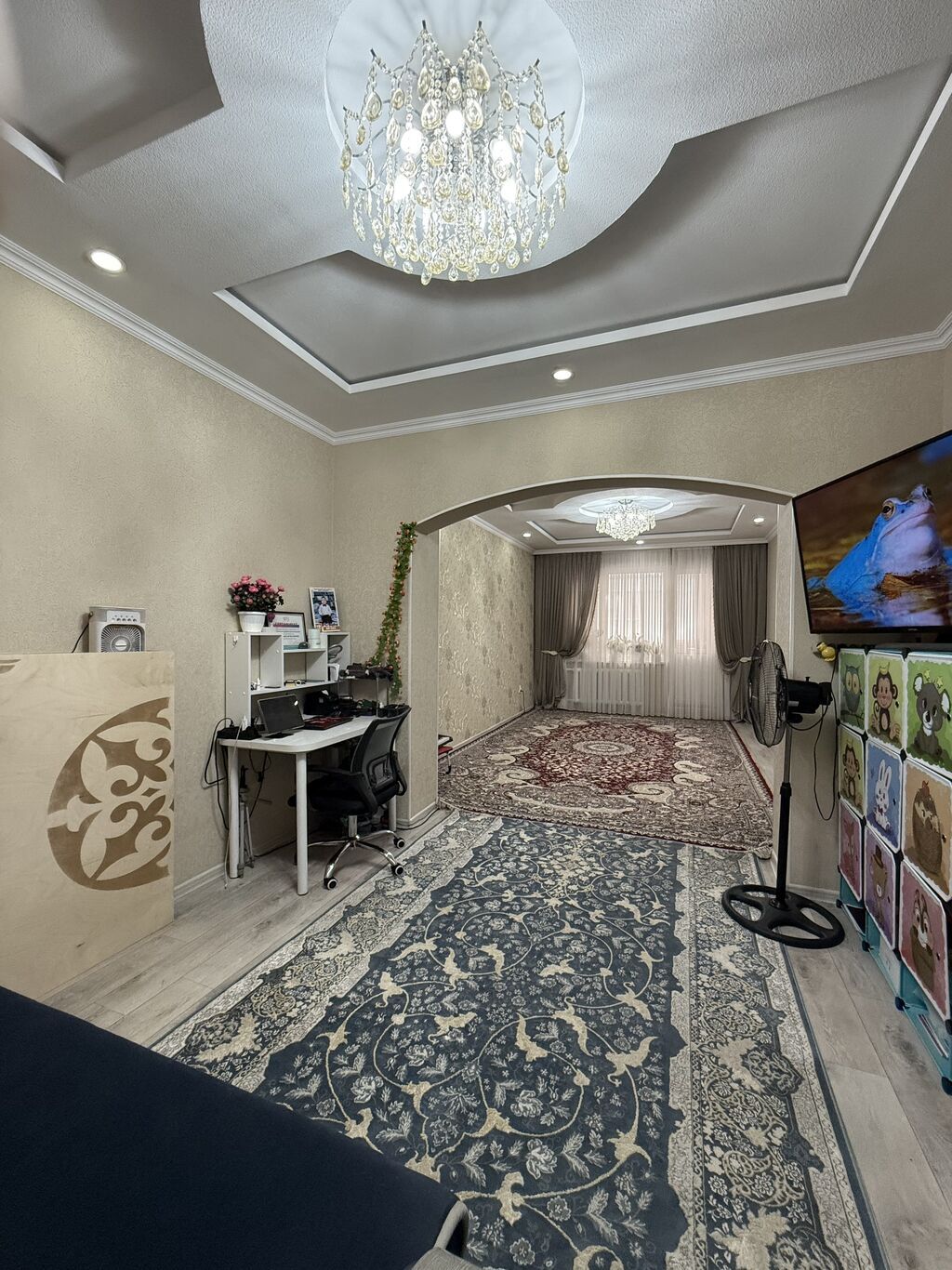 2 комнаты, 88 м², Средний Джал 108 серия, 3 этаж, Евроремонт: фото 7