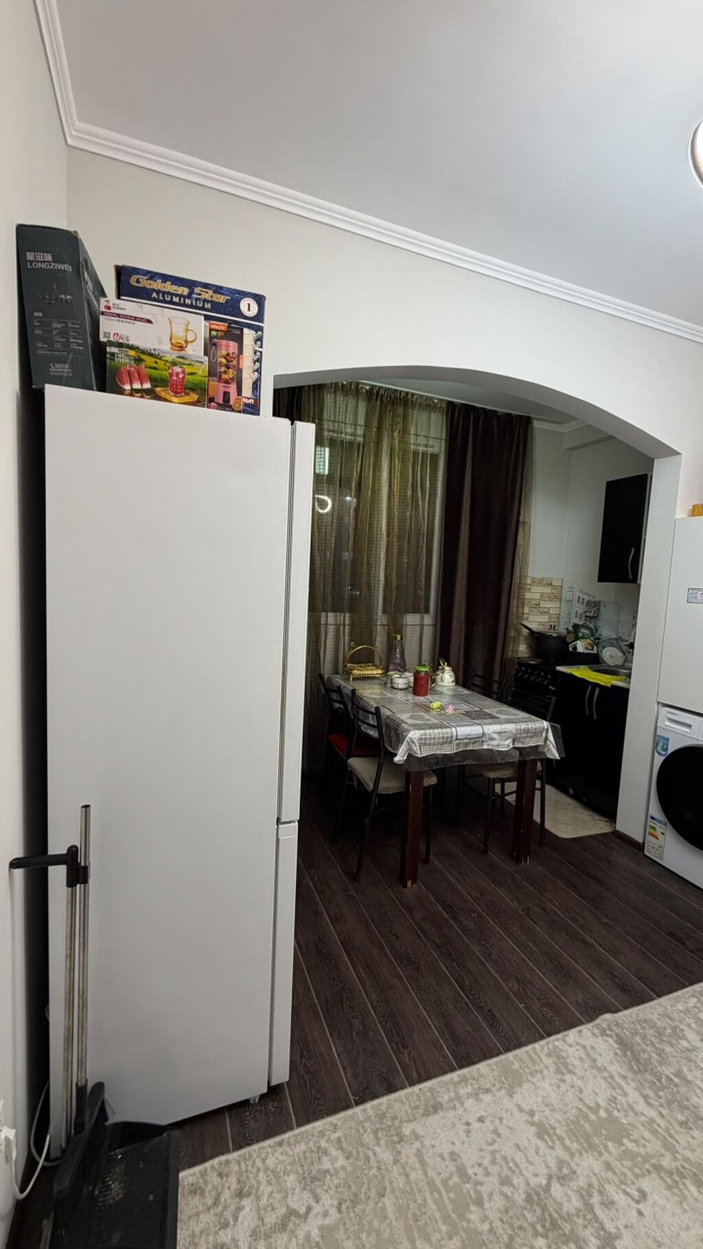 2 комнаты, 57 м², Кок-Жар мкр 107 серия, 3 этаж, Евроремонт: фото 5