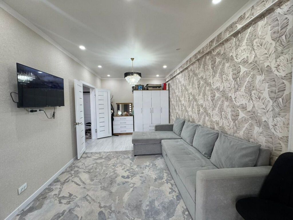 1 комната, 38 м², Тунгуч мкр Элитка, 9 этаж, Евроремонт: фото 5