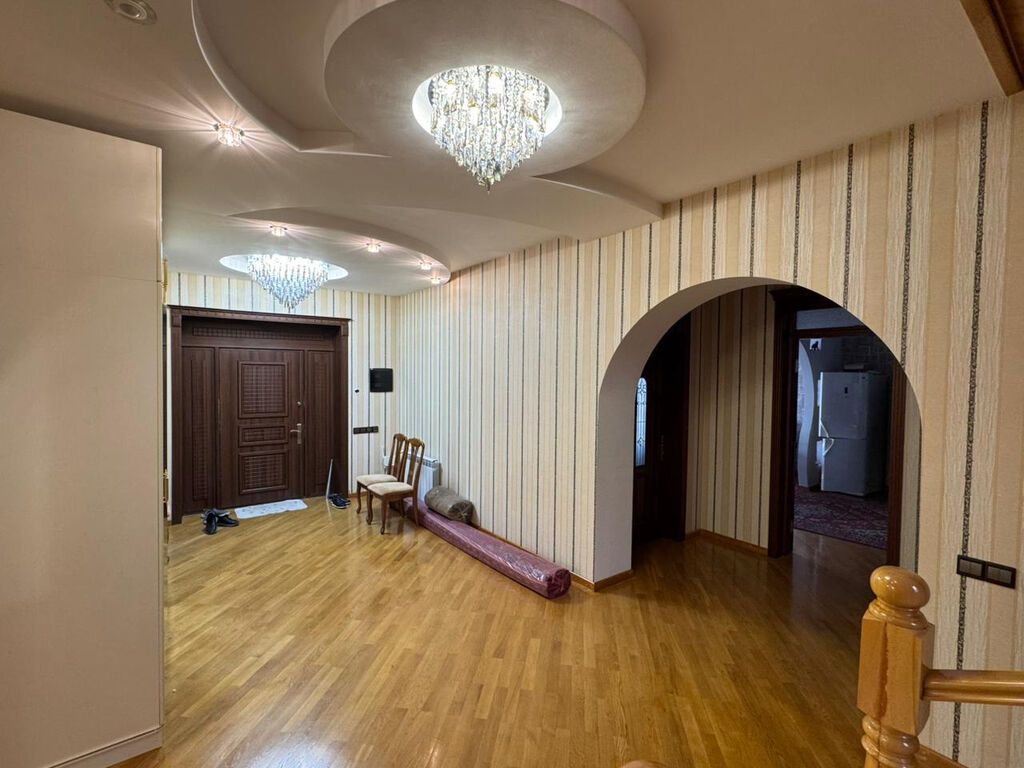 Həzi Aslanov qəs. 7 otaqlı, 400 kv. m, Yeni təmirli