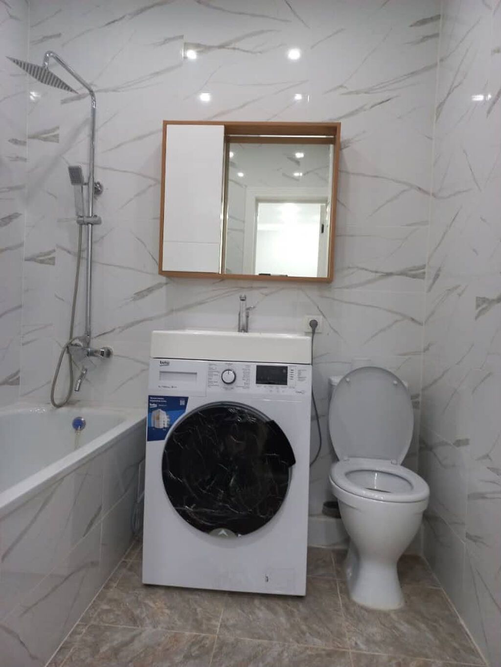 1 комната, 45 м², Тунгуч мкр Элитка, 10 этаж, Свежий ремонт: фото 5