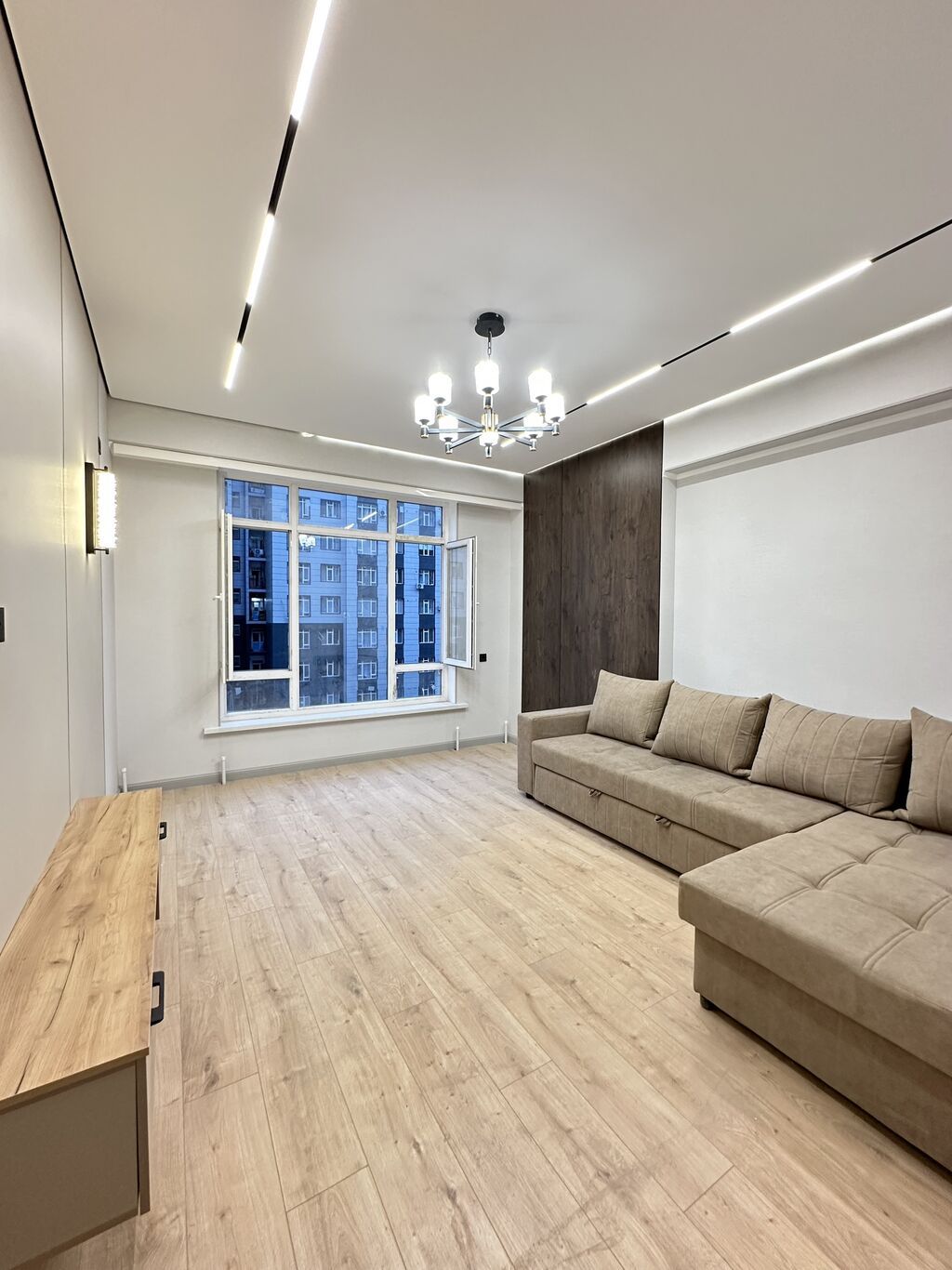2 комнаты, 64 м², Джал-15 4 этаж, Дизайнерский ремонт: фото 2