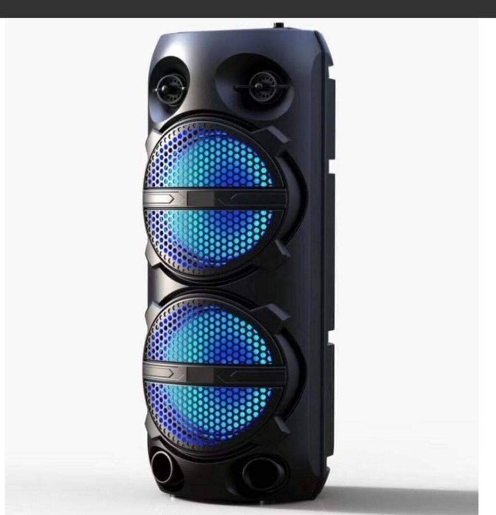 Zvučnici, slušalice i mikrofoni: Zvučnik Bluetooth karaoke 2x8"-SXQF 8000DIN Kristalno čist zvuk